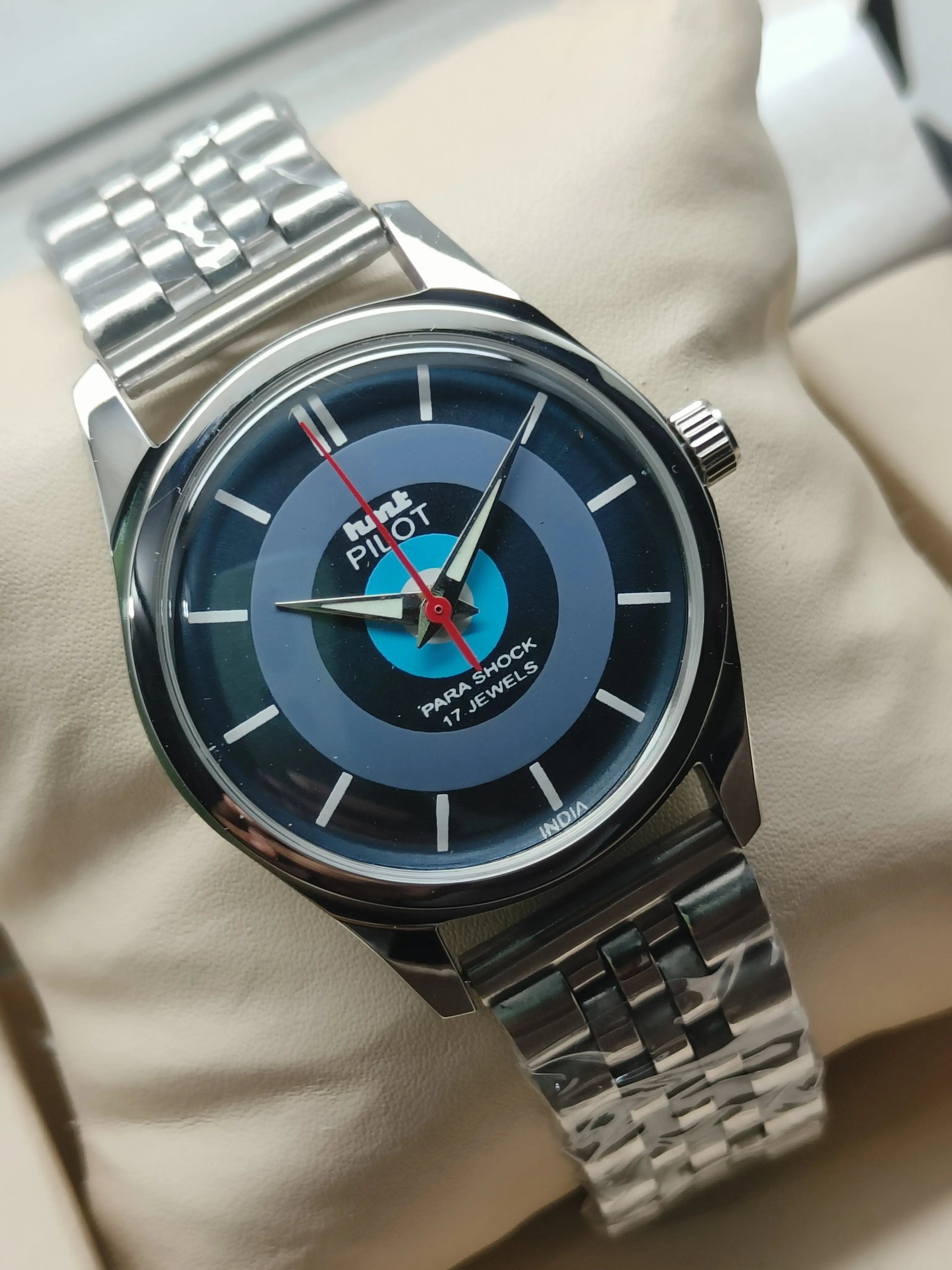 HMT Mechanical Vintage Watch – Refurbished Classic | Original Hand-Winding Timepiece National Watches