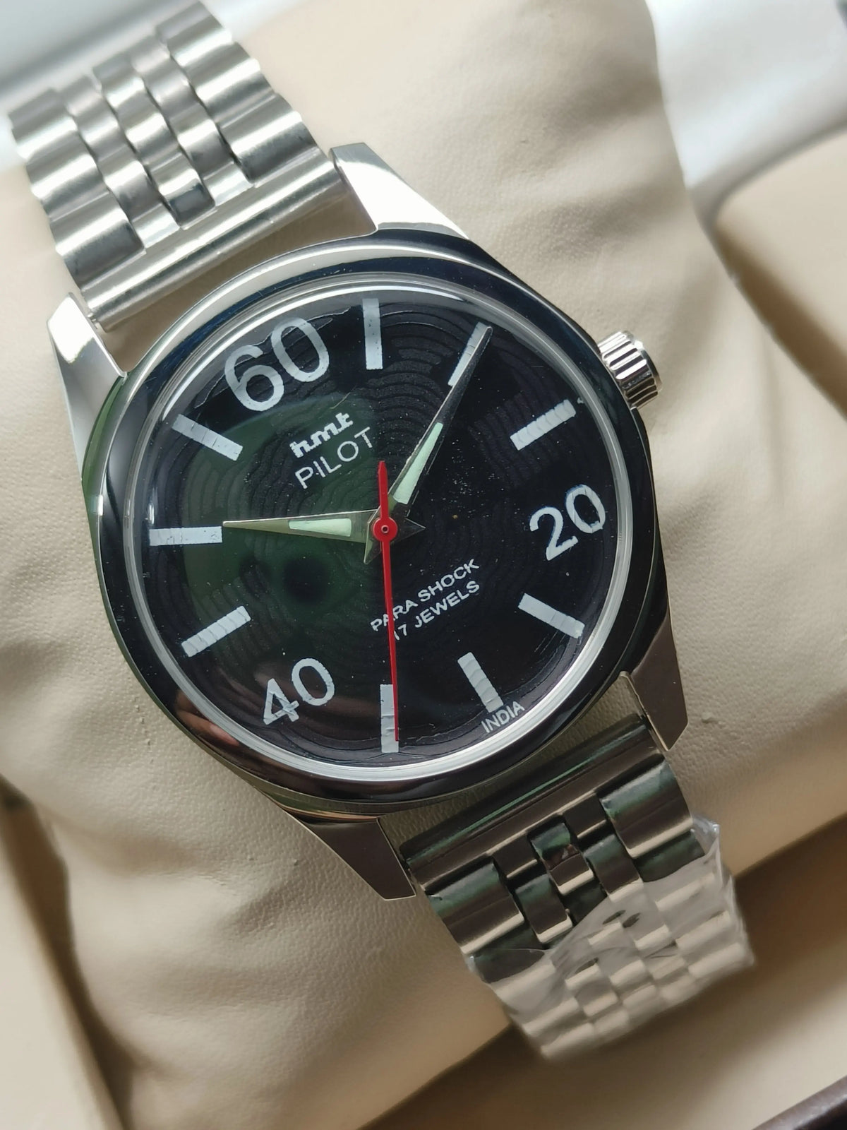 HMT Mechanical Vintage Watch – Refurbished Classic | Original Hand-Winding Timepiece National Watches