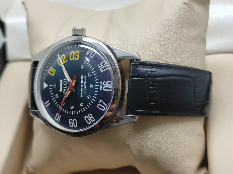 HMT Mechanical Vintage Watch – Refurbished Classic | Original Hand-Winding Timepiece