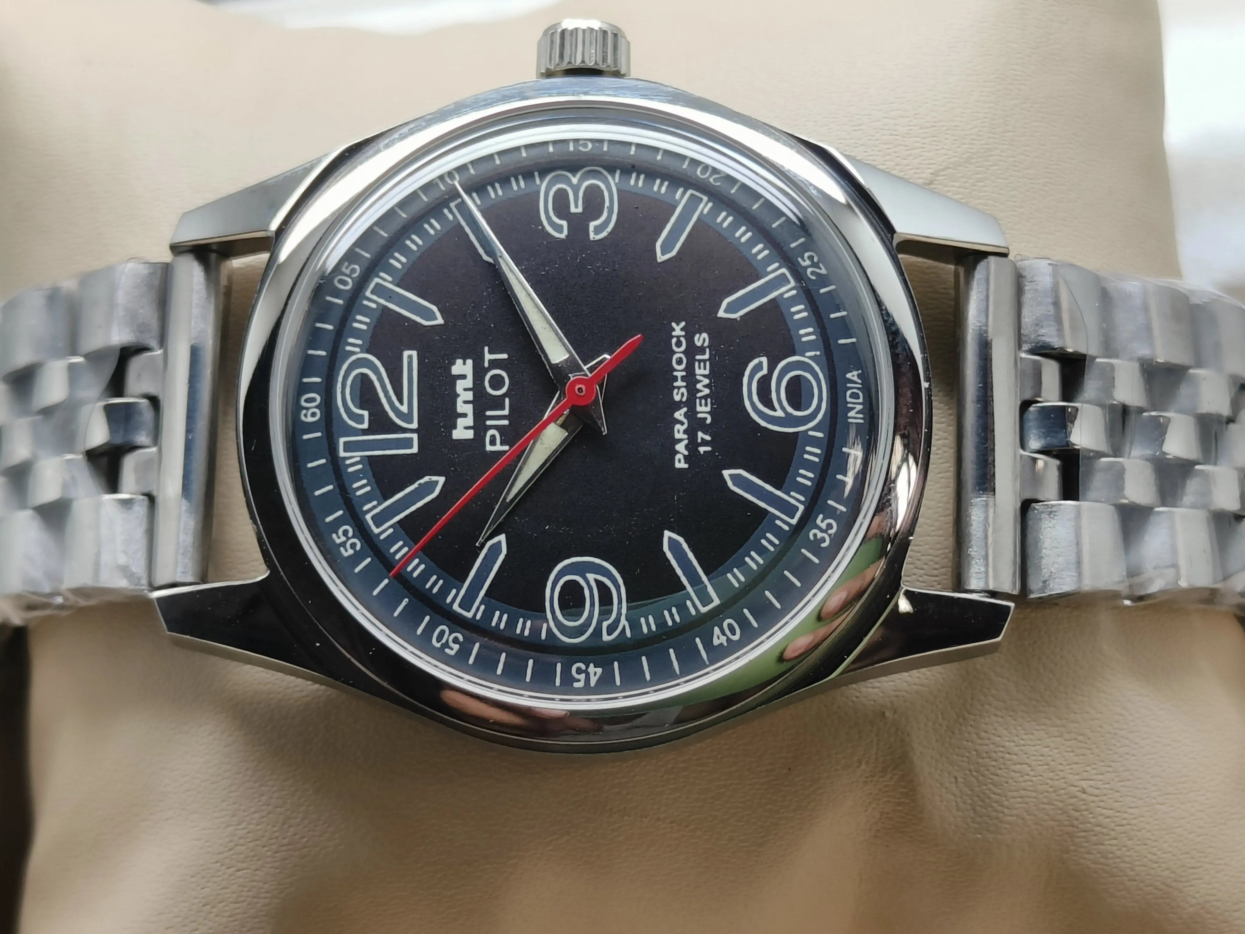 HMT Mechanical Vintage Watch – Refurbished Classic | Original Hand-Winding Timepiece National Watches