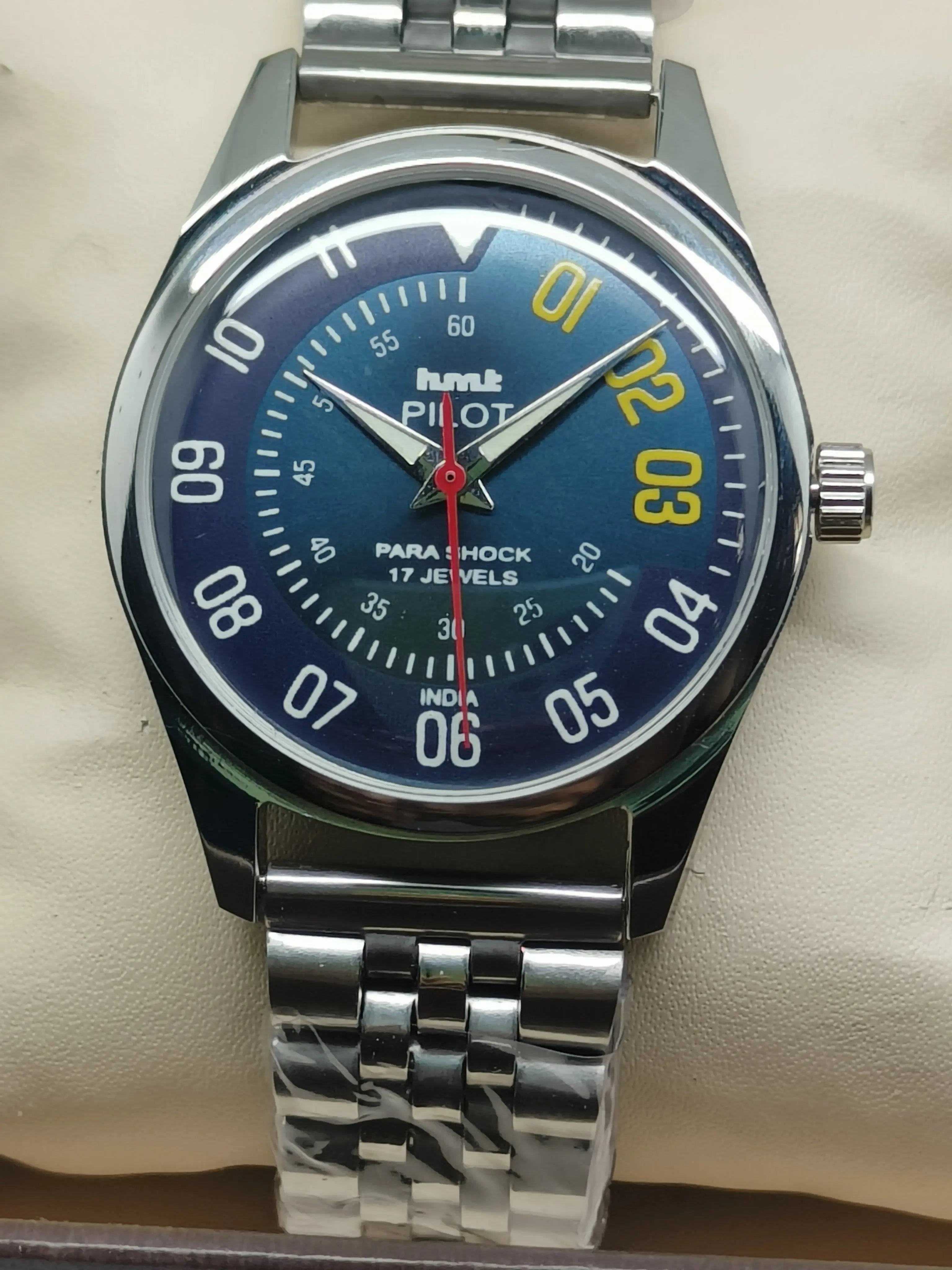 HMT Mechanical Vintage Watch – Refurbished Classic | Original Hand-Winding Timepiece National Watches
