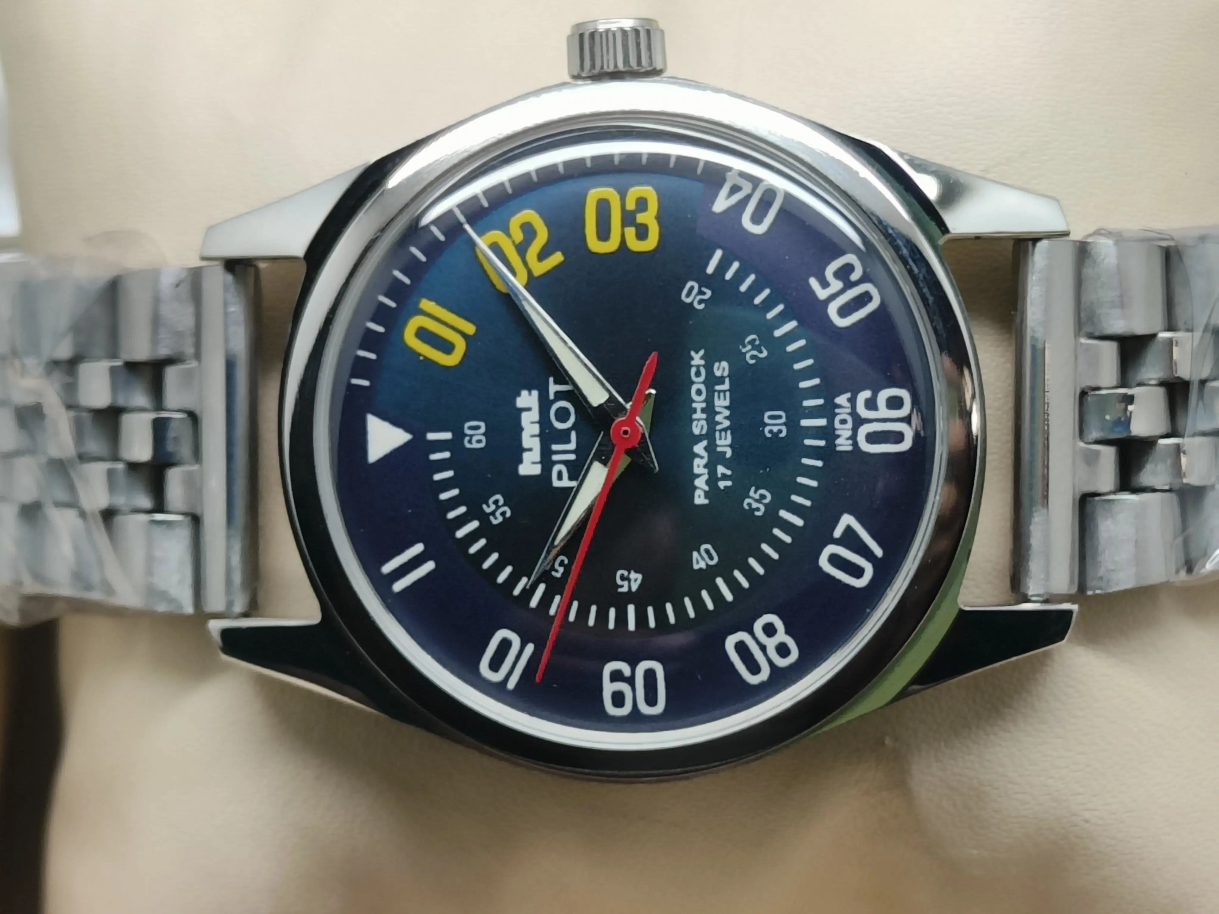 HMT Mechanical Vintage Watch – Refurbished Classic | Original Hand-Winding Timepiece National Watches