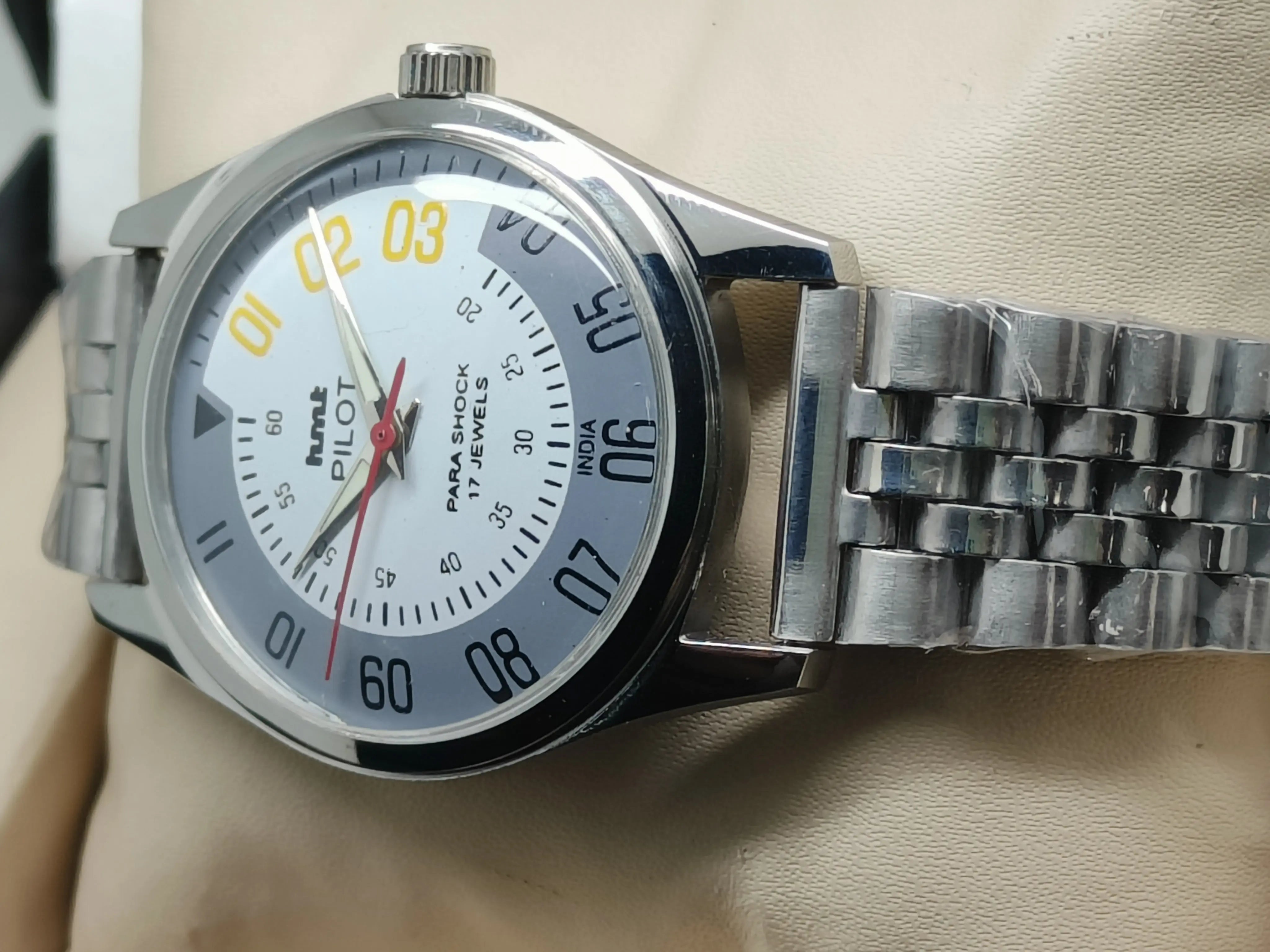 HMT Mechanical Vintage Watch – Refurbished Classic | Original Hand-Winding Timepiece National Watches