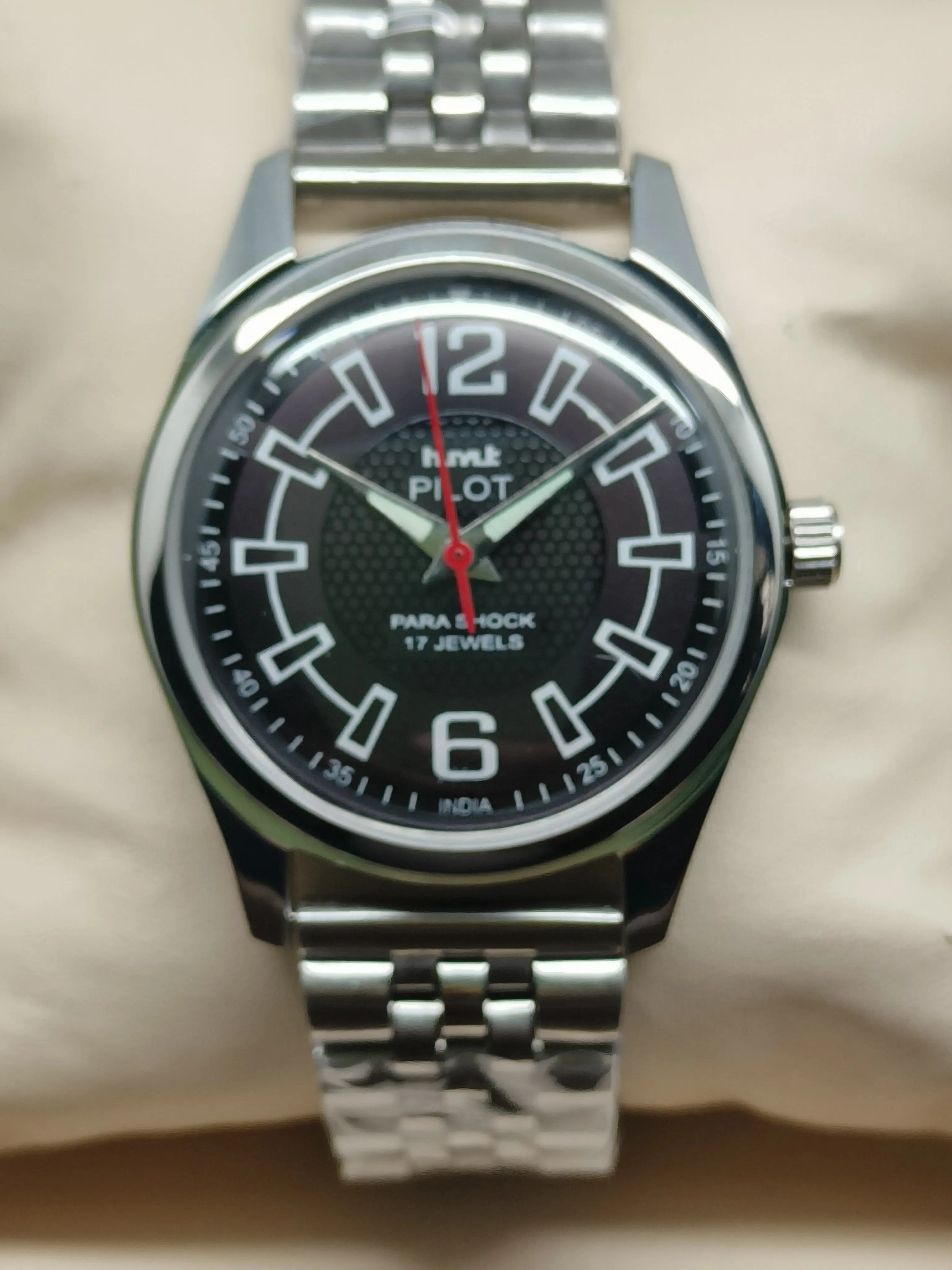 HMT Mechanical Vintage Watch – Refurbished Classic | Original Hand-Winding Timepiece National Watches