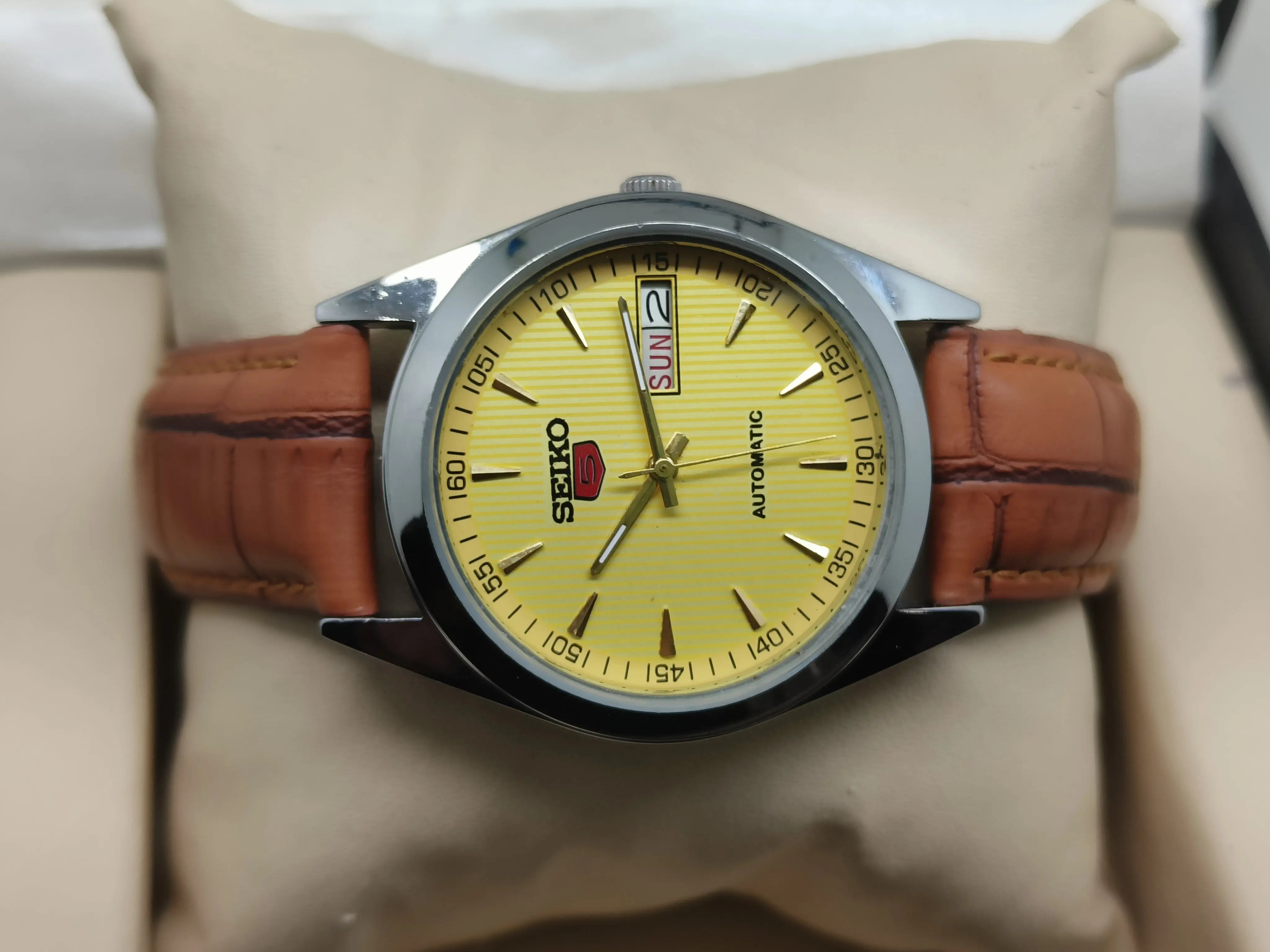 Seiko 5 Vintage Green Dial – Fully Refurbished Watch National Watches