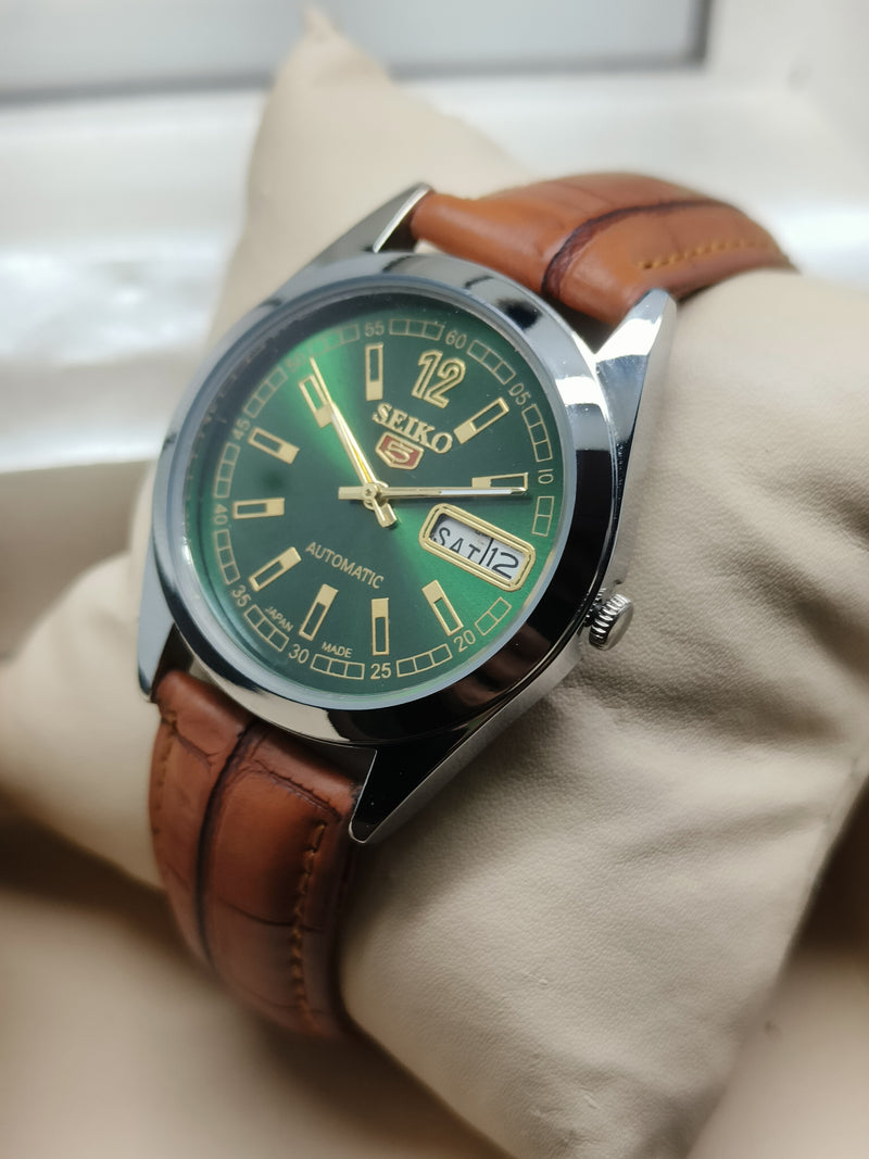 Seiko 5 Vintage Patina Dial – Restored & Unique