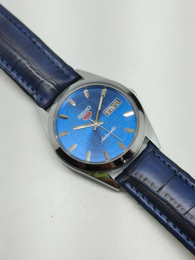 Seiko 5 Vintage Diver Style Bezel – Refurbished & Stylish