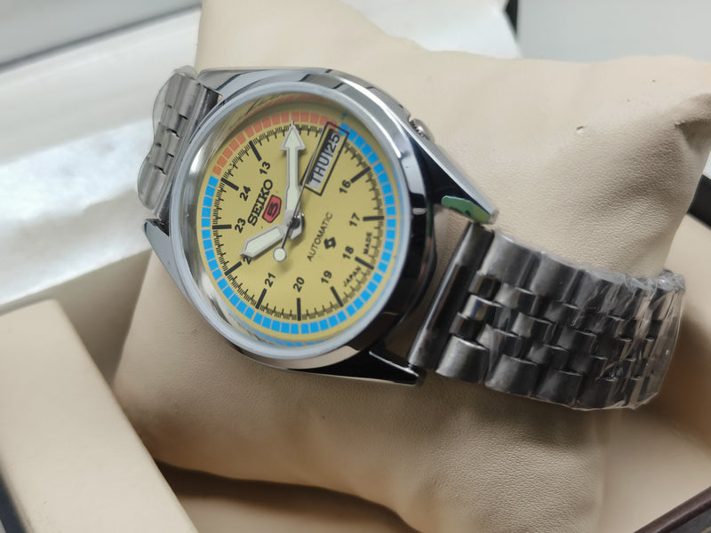 Seiko 5 Vintage Pilot Crown – Restored Heritage Piece