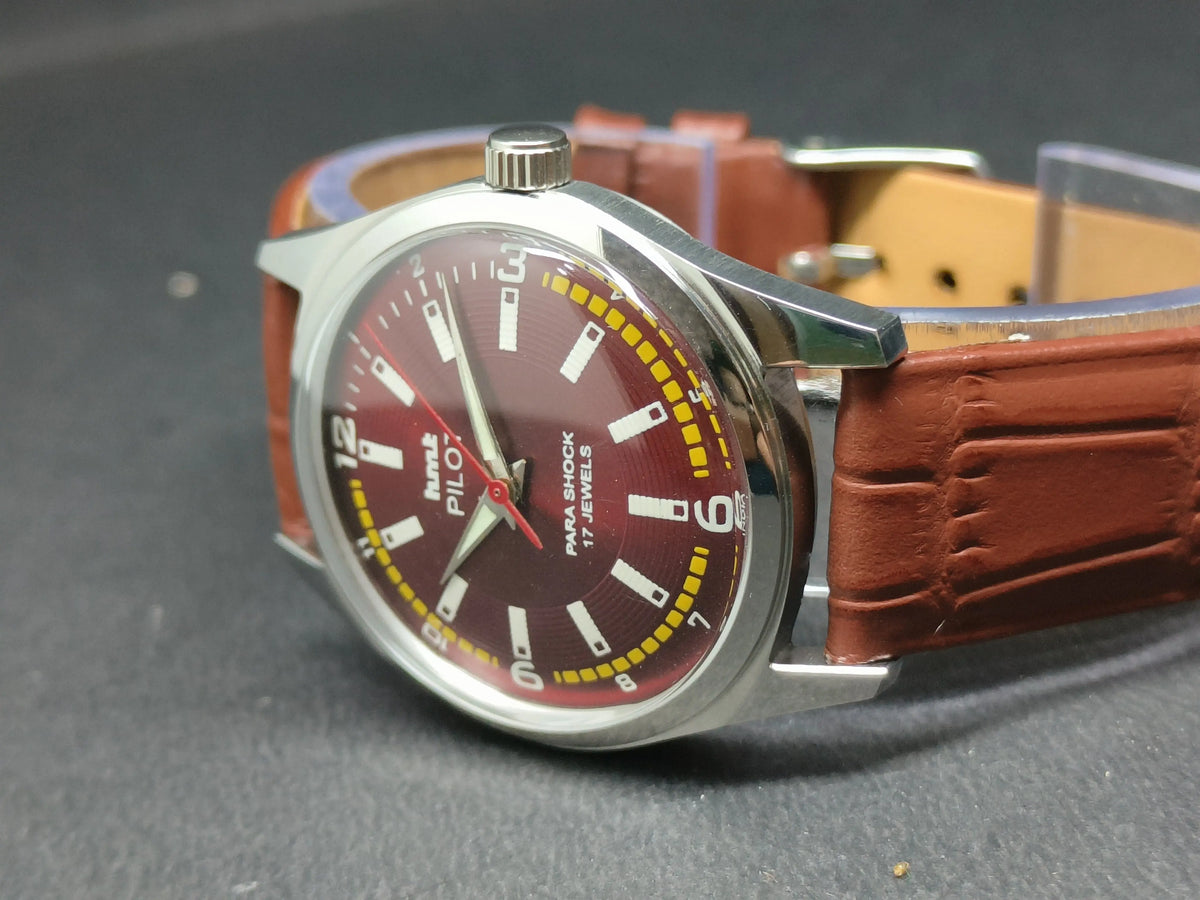 HMT Mechanical Vintage Watch – Refurbished Classic | Original Hand-Winding Timepiece National Watches