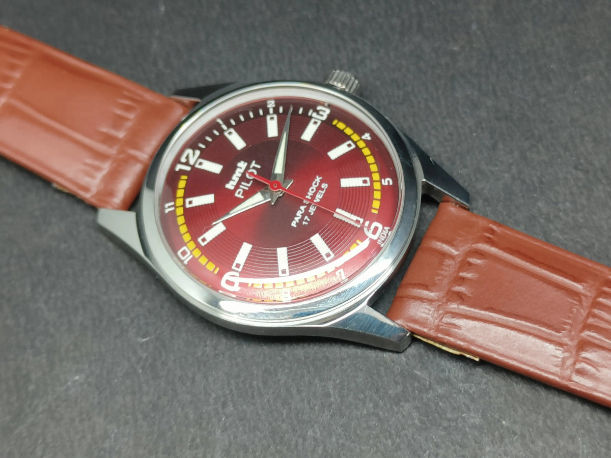 HMT Mechanical Vintage Watch – Refurbished Classic | Original Hand-Winding Timepiece National Watches