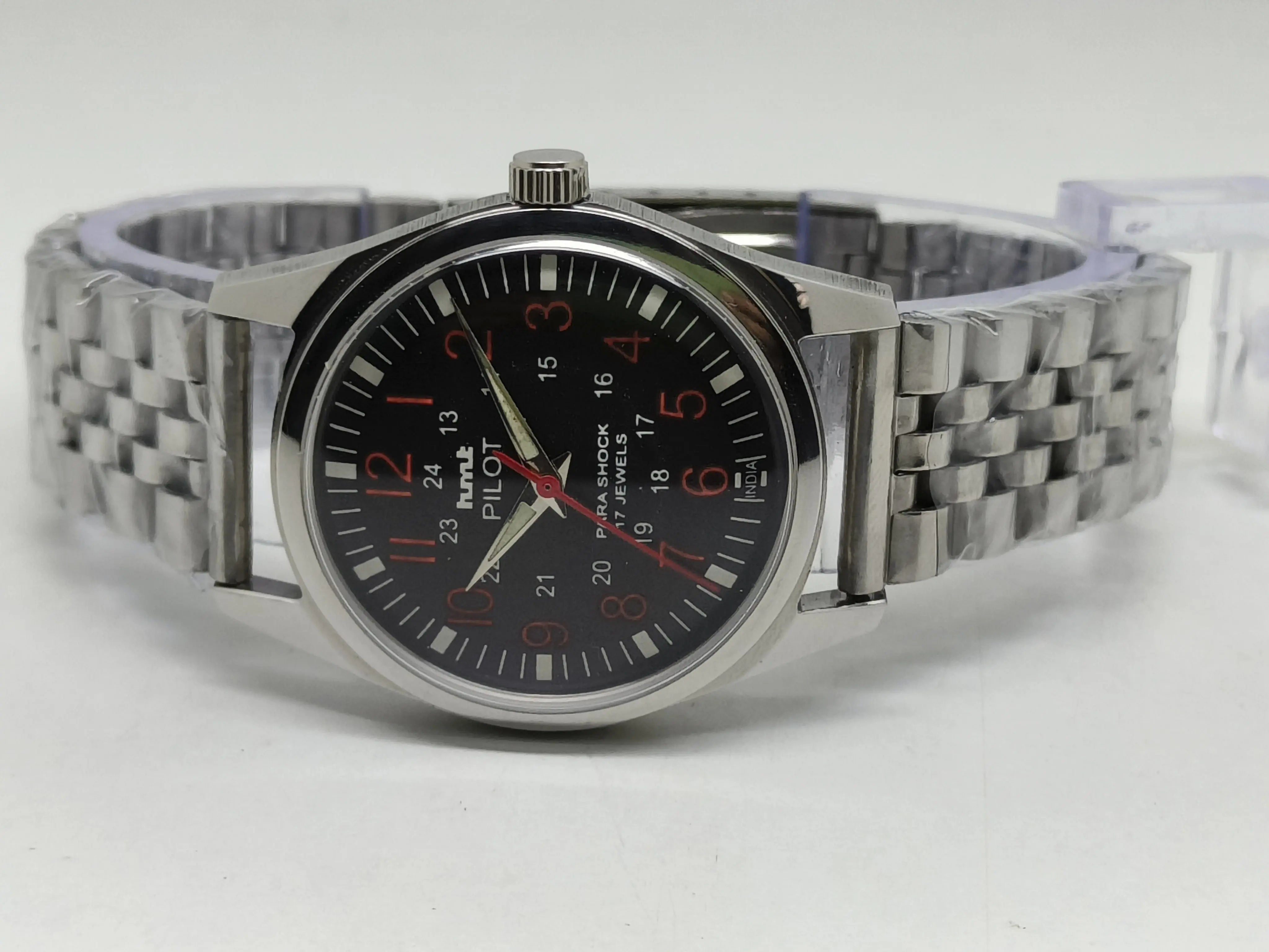 HMT Mechanical Vintage Watch – Refurbished Classic | Original Hand-Winding Timepiece National Watches