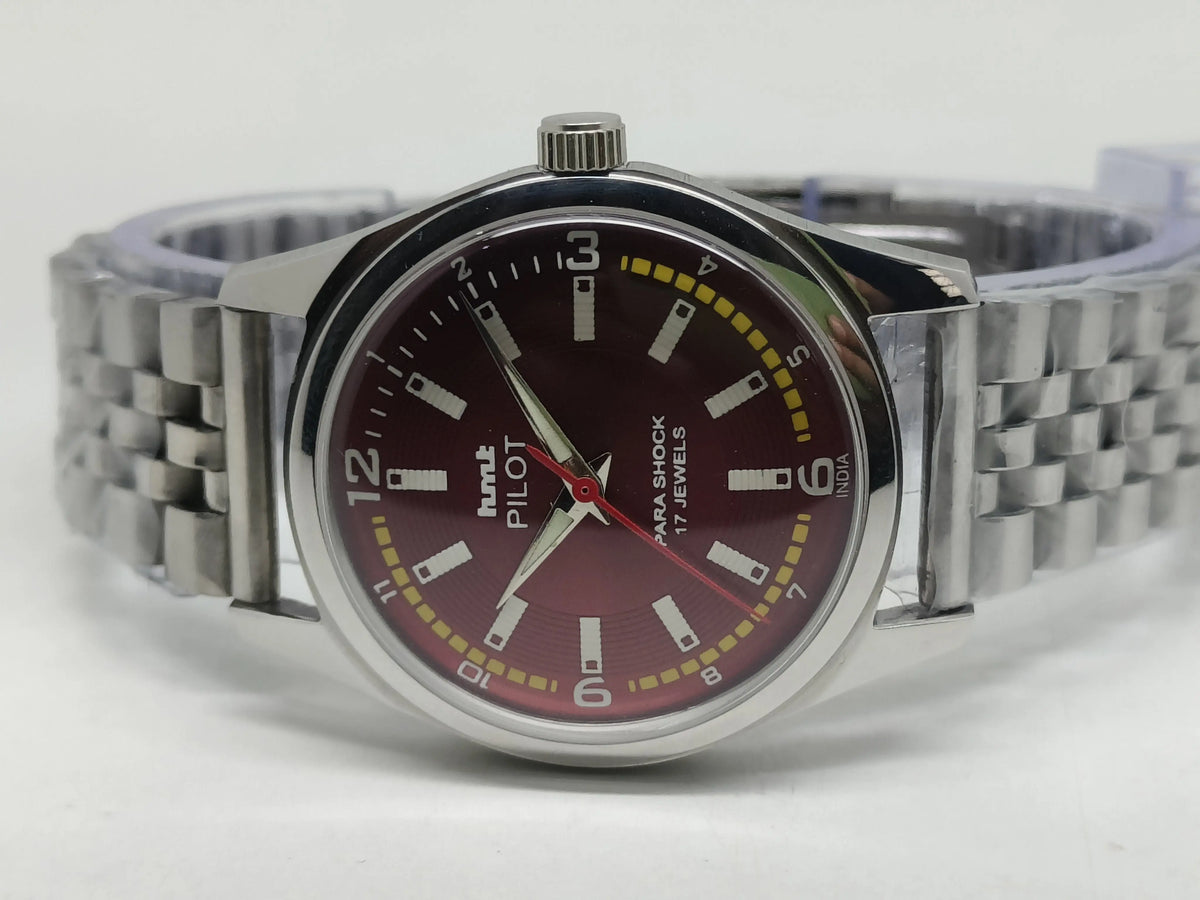 HMT Mechanical Vintage Watch – Refurbished Classic | Original Hand-Winding Timepiece National Watches