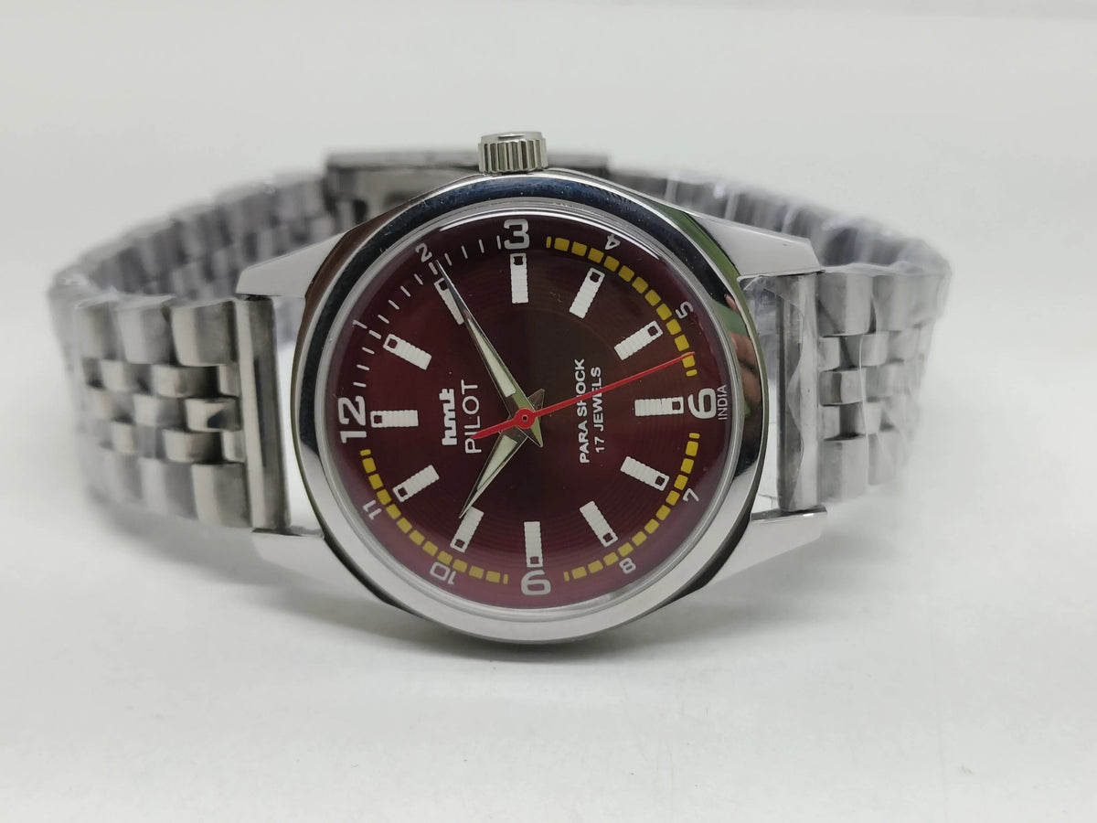 HMT Mechanical Vintage Watch – Refurbished Classic | Original Hand-Winding Timepiece National Watches