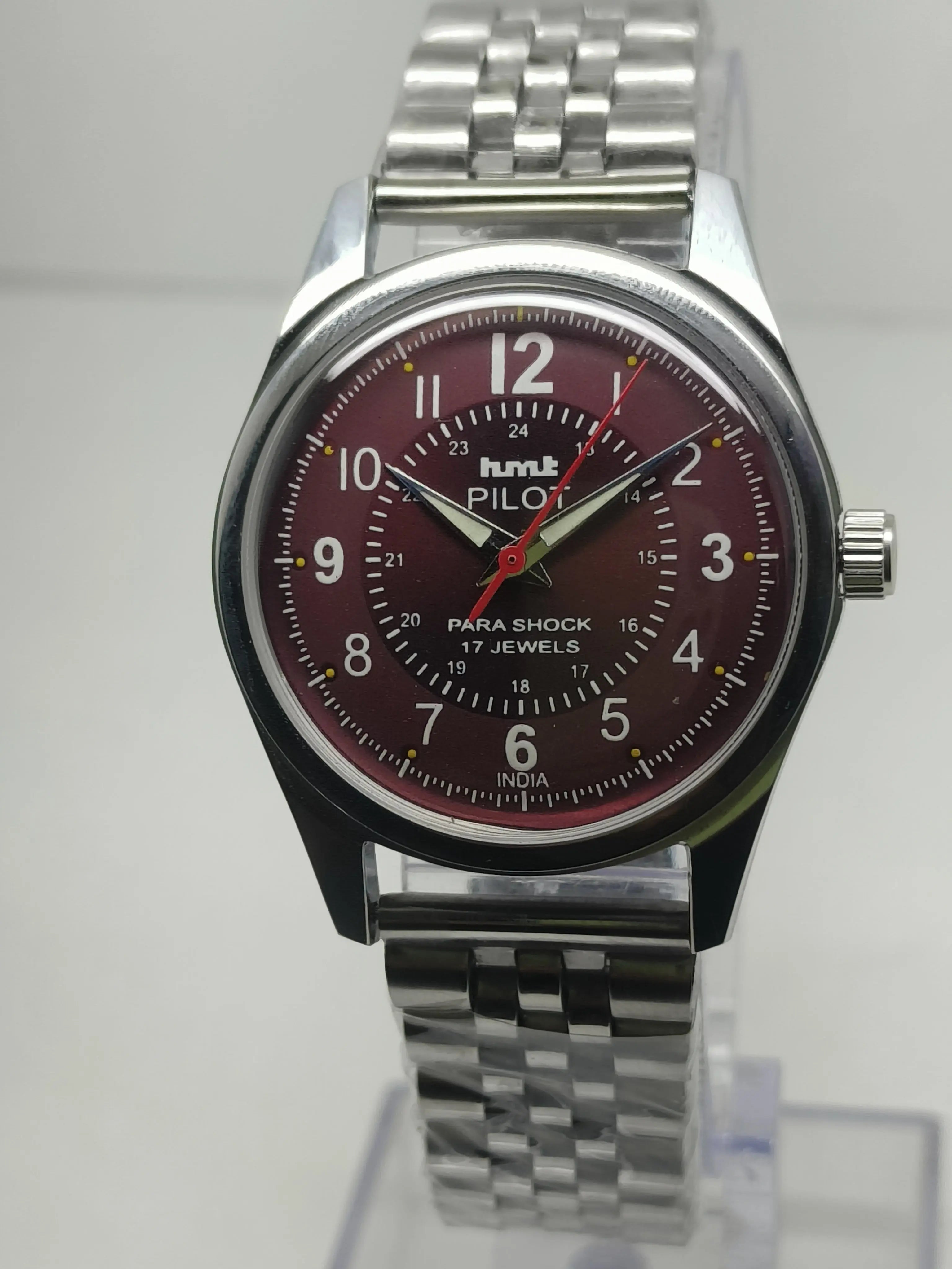 HMT Mechanical Vintage Watch – Refurbished Classic | Original Hand-Win ...