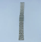 Seiko 5 Jubilee Bracelet 18mm – Stainless Steel with Original Seiko Logo Print | Vintage Replacement Strap