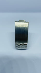 Seiko 5 Jubilee Bracelet 18mm – Stainless Steel with Original Seiko Logo Print | Vintage Replacement Strap