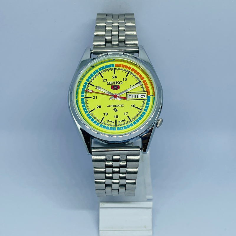 Seiko 5 Automatic Vintage Watch – Refurbished | Japan Made | Timeless Men’s Classic