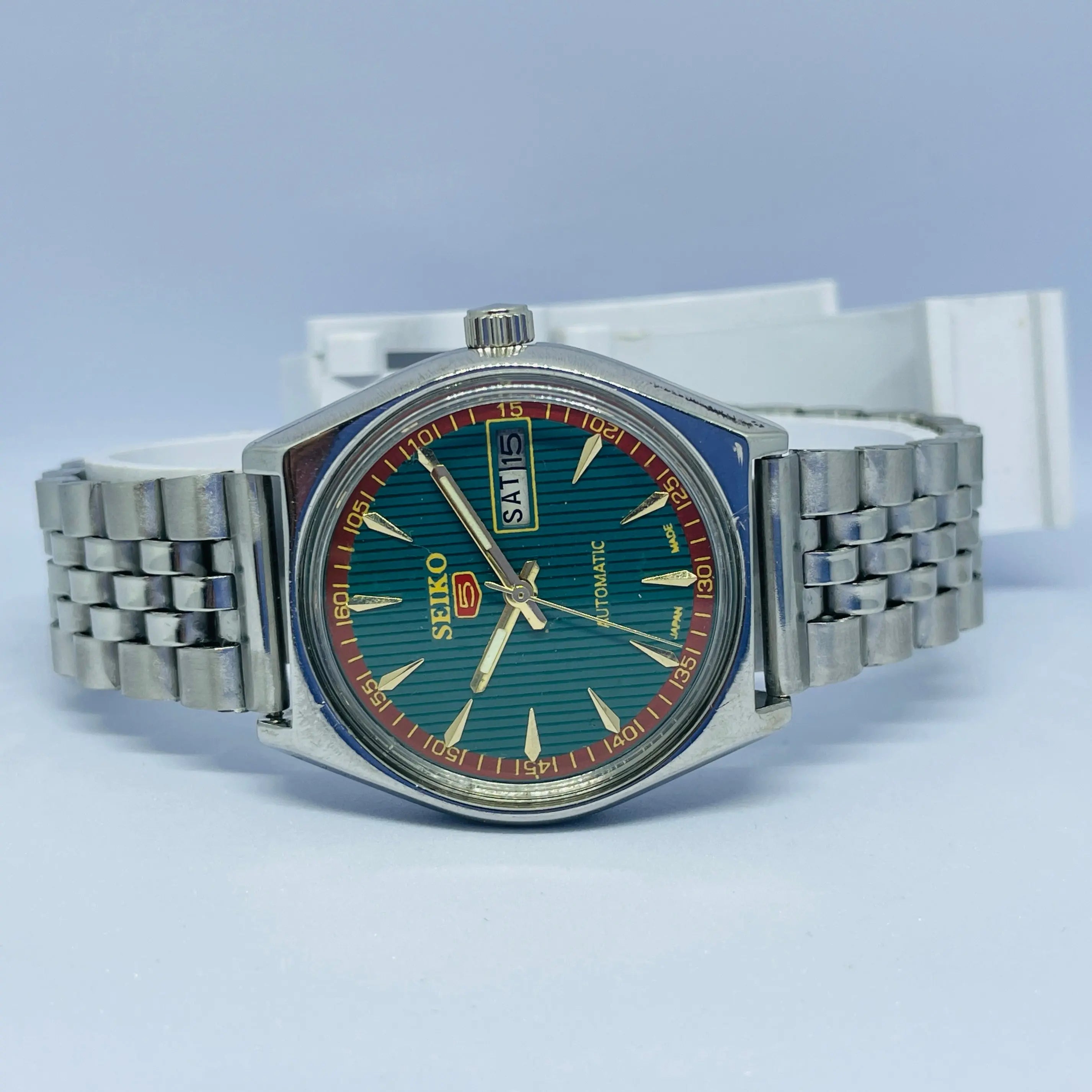 Seiko 5 Automatic Vintage Watch – Refurbished | Japan Made | Timeless Men’s Classic National Watches