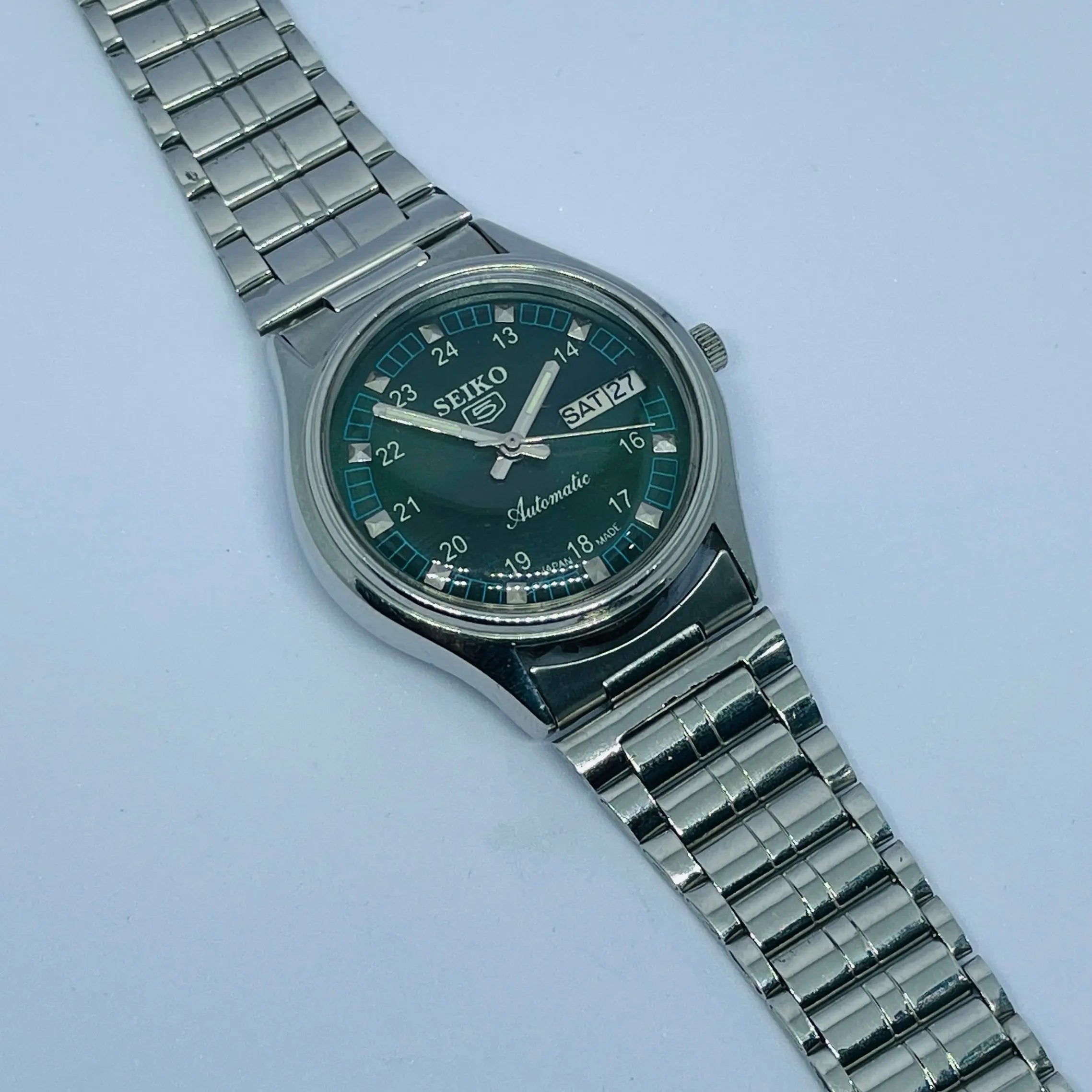 Seiko 5 Automatic Vintage Watch – Refurbished | Japan Made | Timeless Men’s Classic National Watches