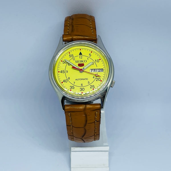 Seiko 5 Automatic Vintage Watch – Refurbished | Japan Made | Timeless Men’s Classic