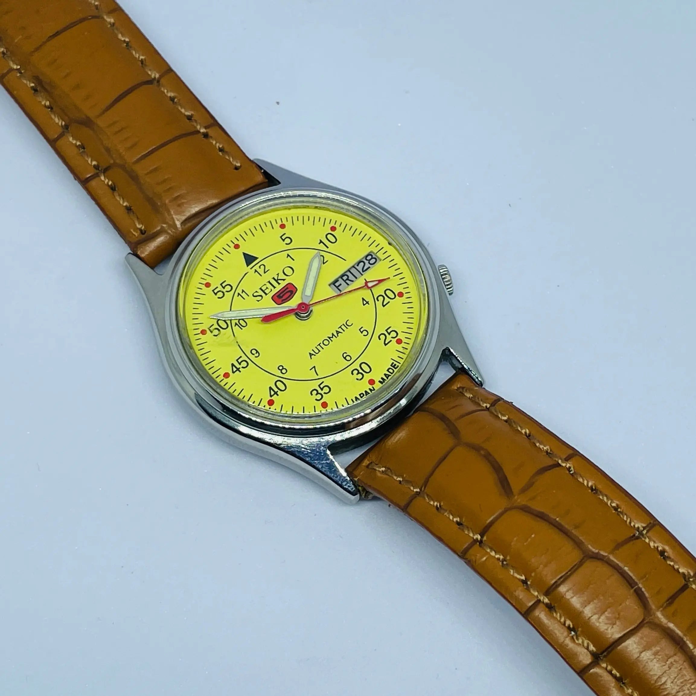 Seiko 5 Automatic Vintage Watch – Refurbished | Japan Made | Timeless Men’s Classic National Watches
