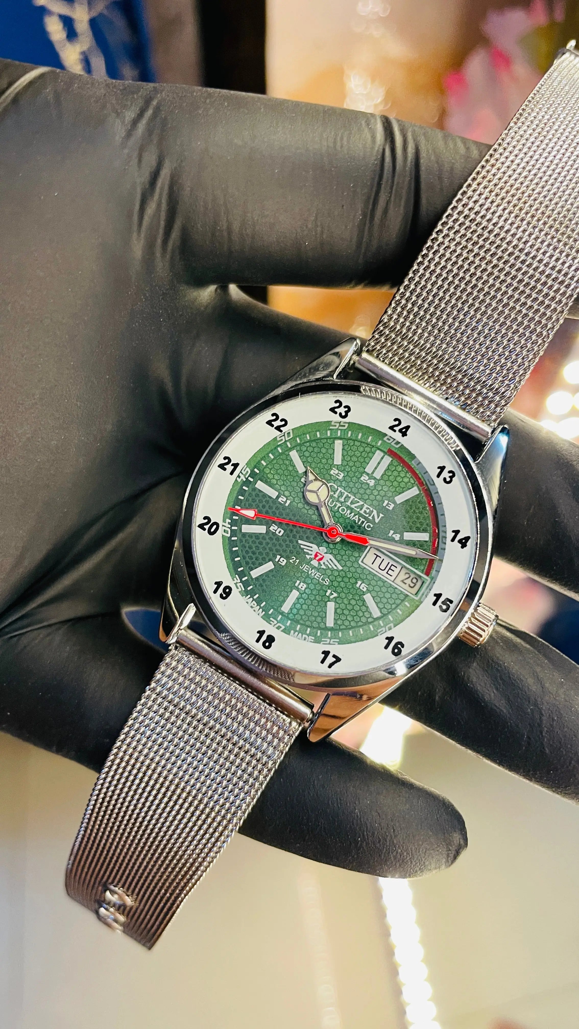 Citizen Automatic Vintage Watch – 8200 Movement | Refurbished Japan-Made Classic National Watches