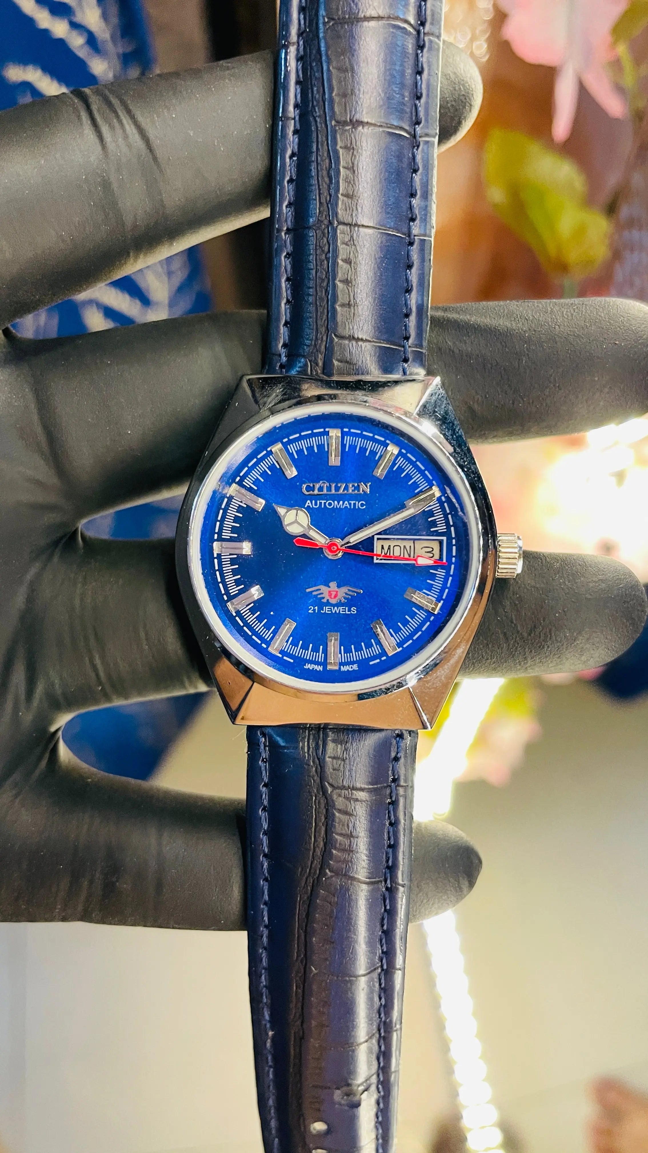 Citizen Automatic Vintage Watch – 8200 Movement | Refurbished Japan-Made Classic National Watches