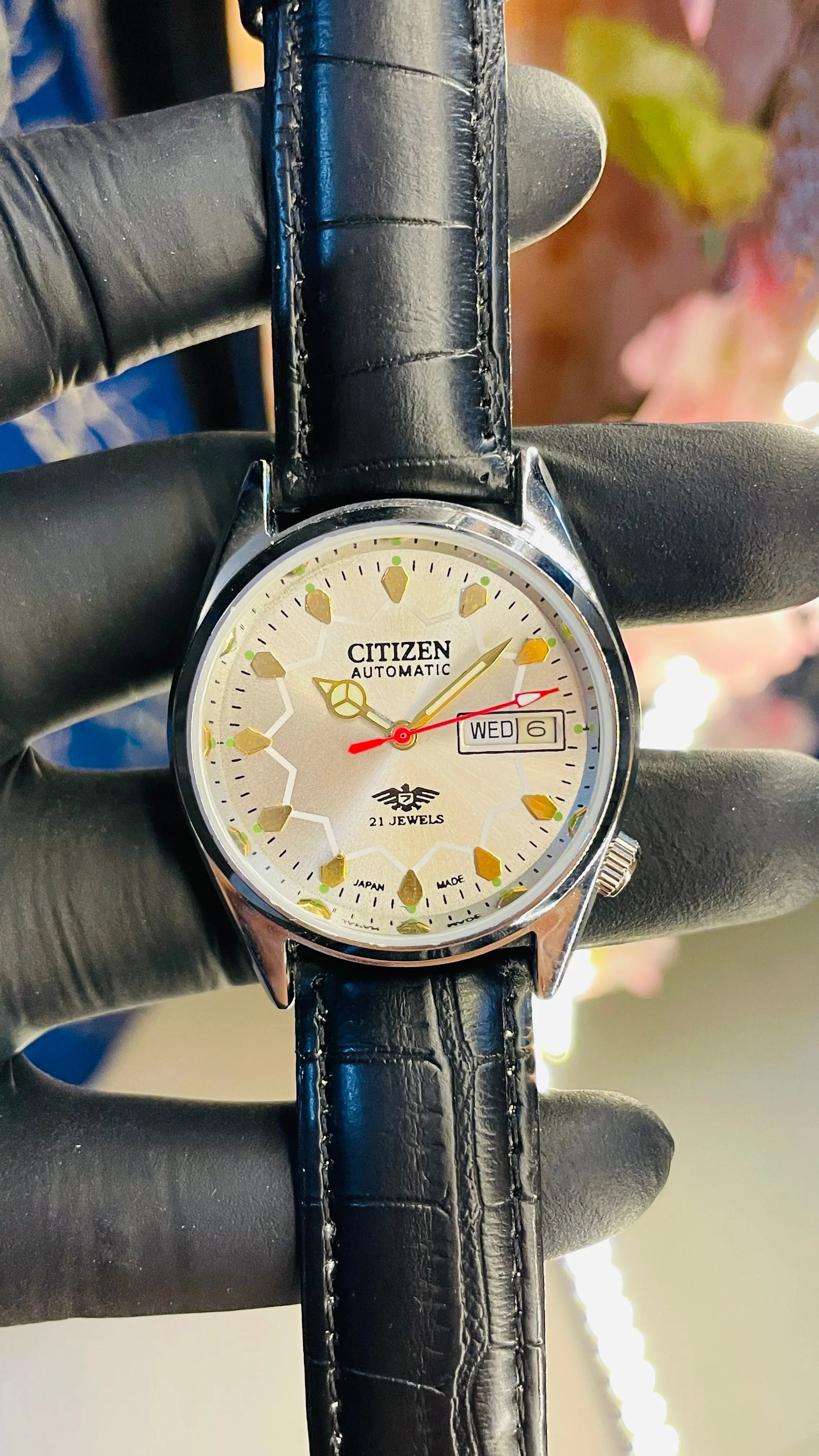 Citizen Automatic Vintage Watch – 8200 Movement | Refurbished Japan-Made Classic National Watches
