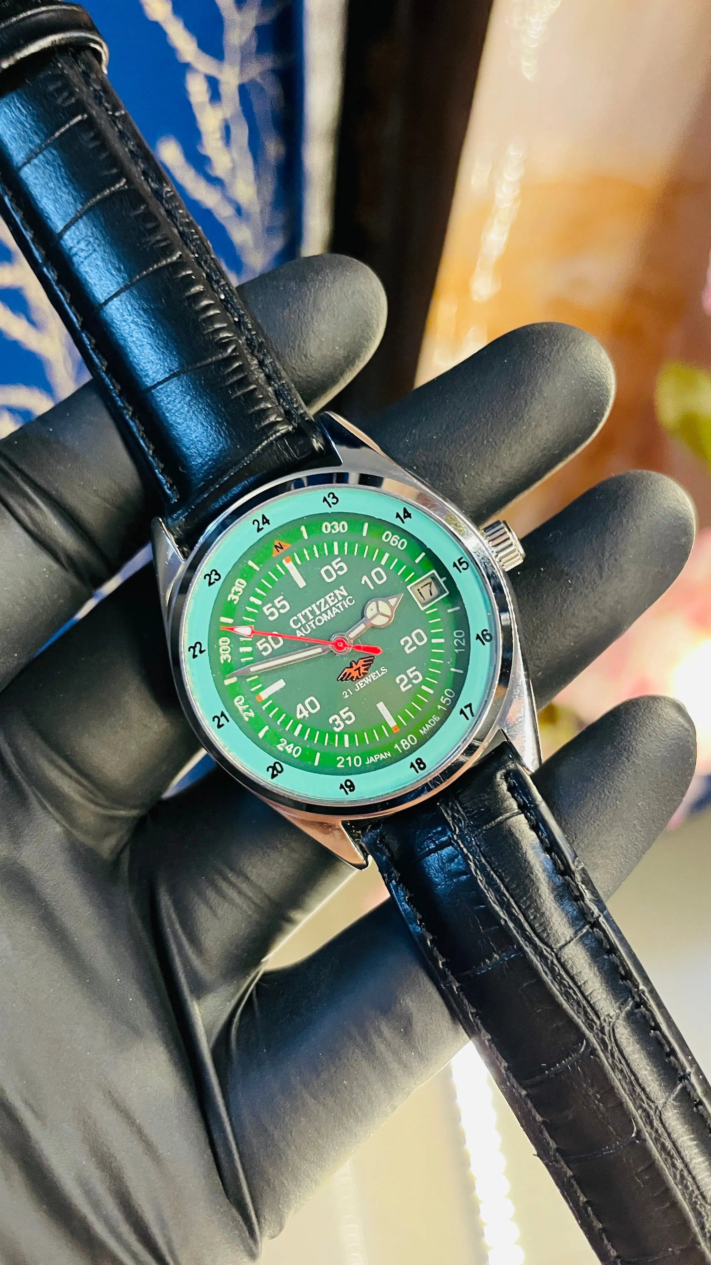 Citizen Automatic Vintage Watch – 8200 Movement | Refurbished Japan-Made Classic National Watches