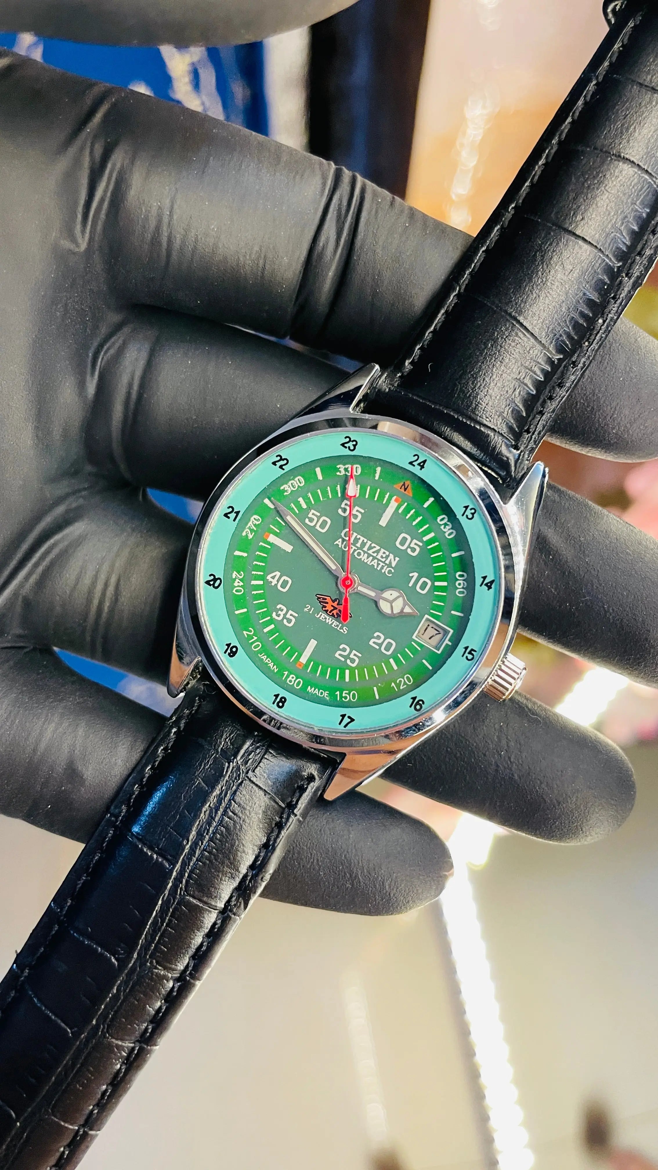 Citizen Automatic Vintage Watch – 8200 Movement | Refurbished Japan-Made Classic National Watches