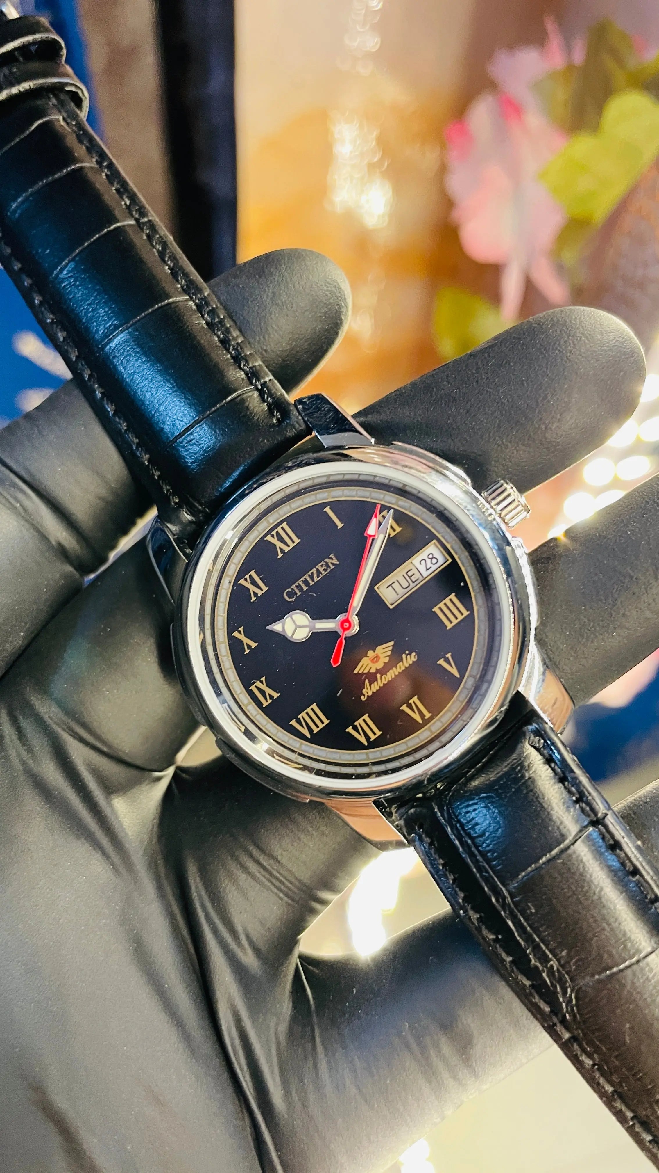 Citizen Automatic Vintage Watch – 8200 Movement | Refurbished Japan-Made Classic National Watches
