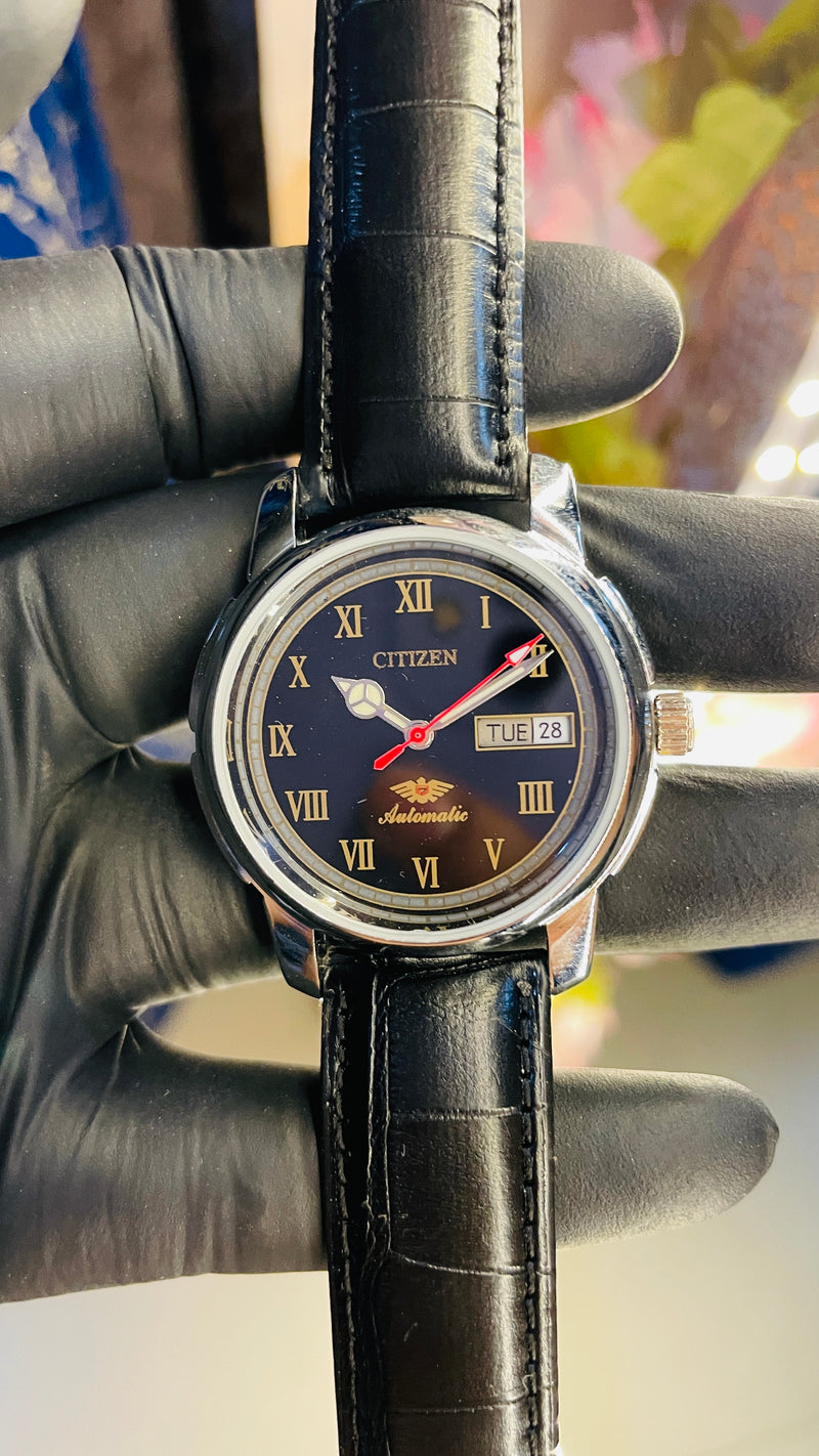 Citizen Automatic Vintage Watch – 8200 Movement | Refurbished Japan-Made Classic