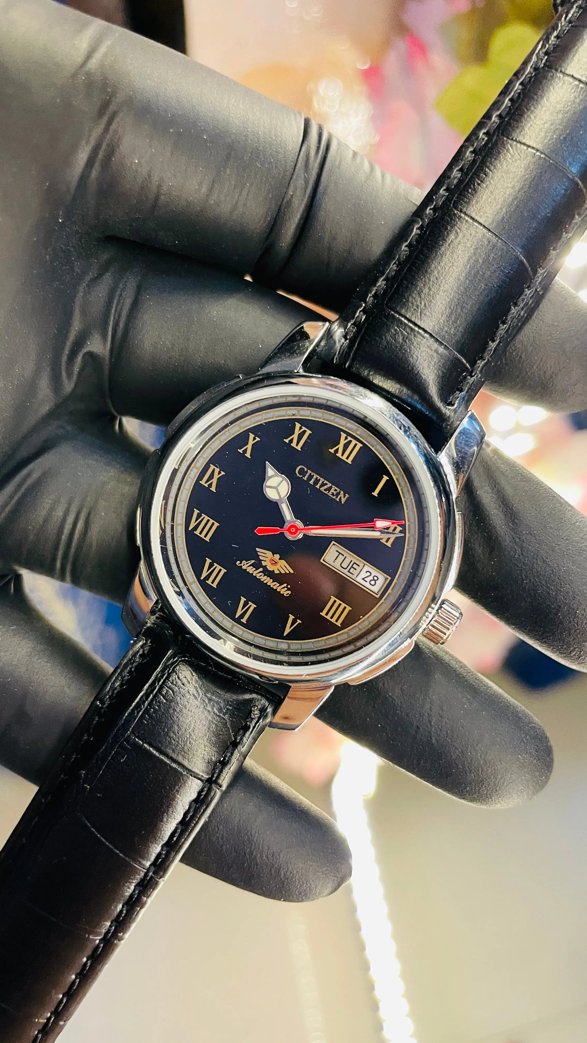 Citizen Automatic Vintage Watch – 8200 Movement | Refurbished Japan-Made Classic National Watches