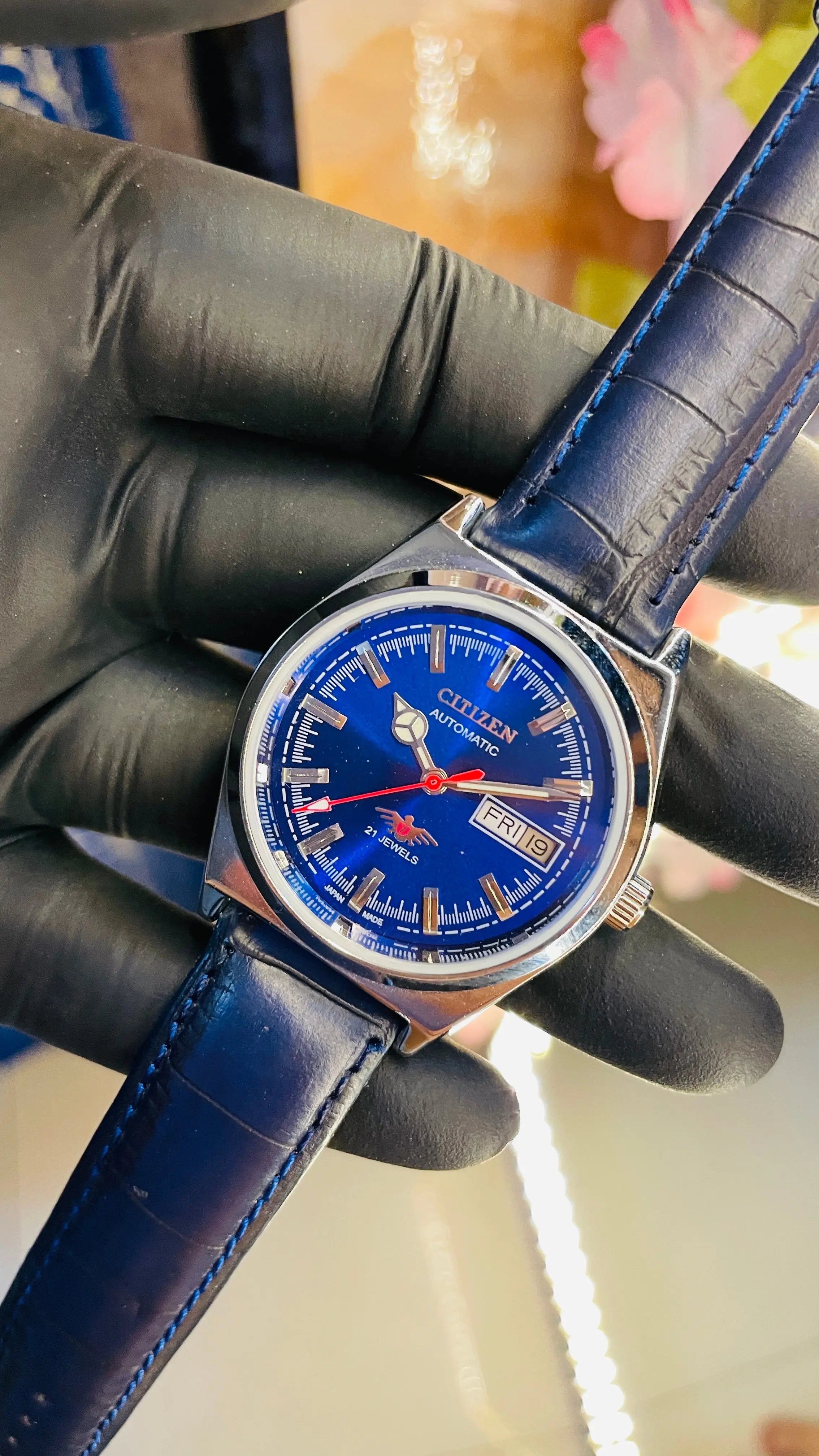 Citizen Automatic Vintage Watch – 8200 Movement | Refurbished Japan-Made Classic National Watches