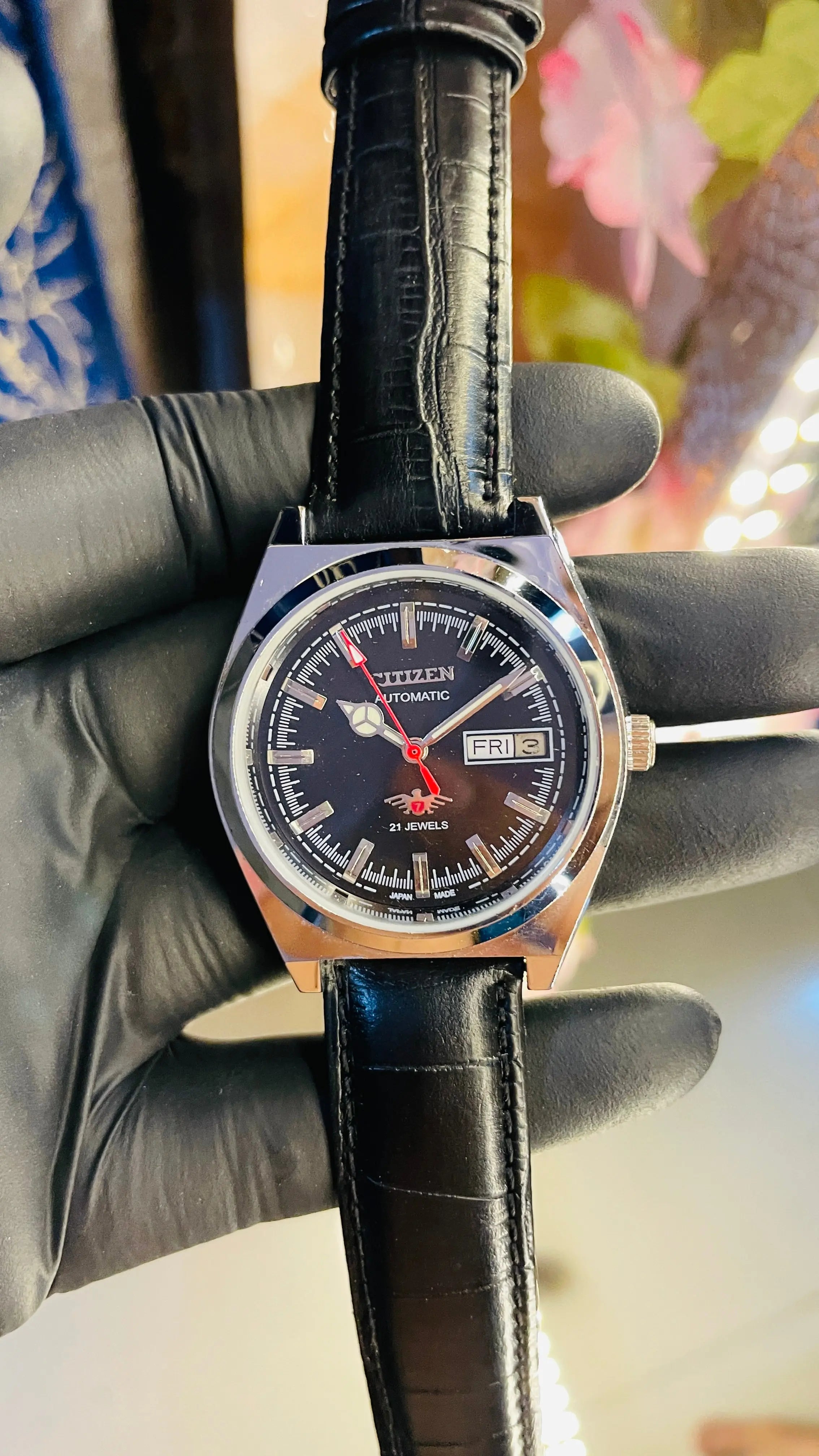 Citizen Automatic Vintage Watch – 8200 Movement | Refurbished Japan-Made Classic National Watches