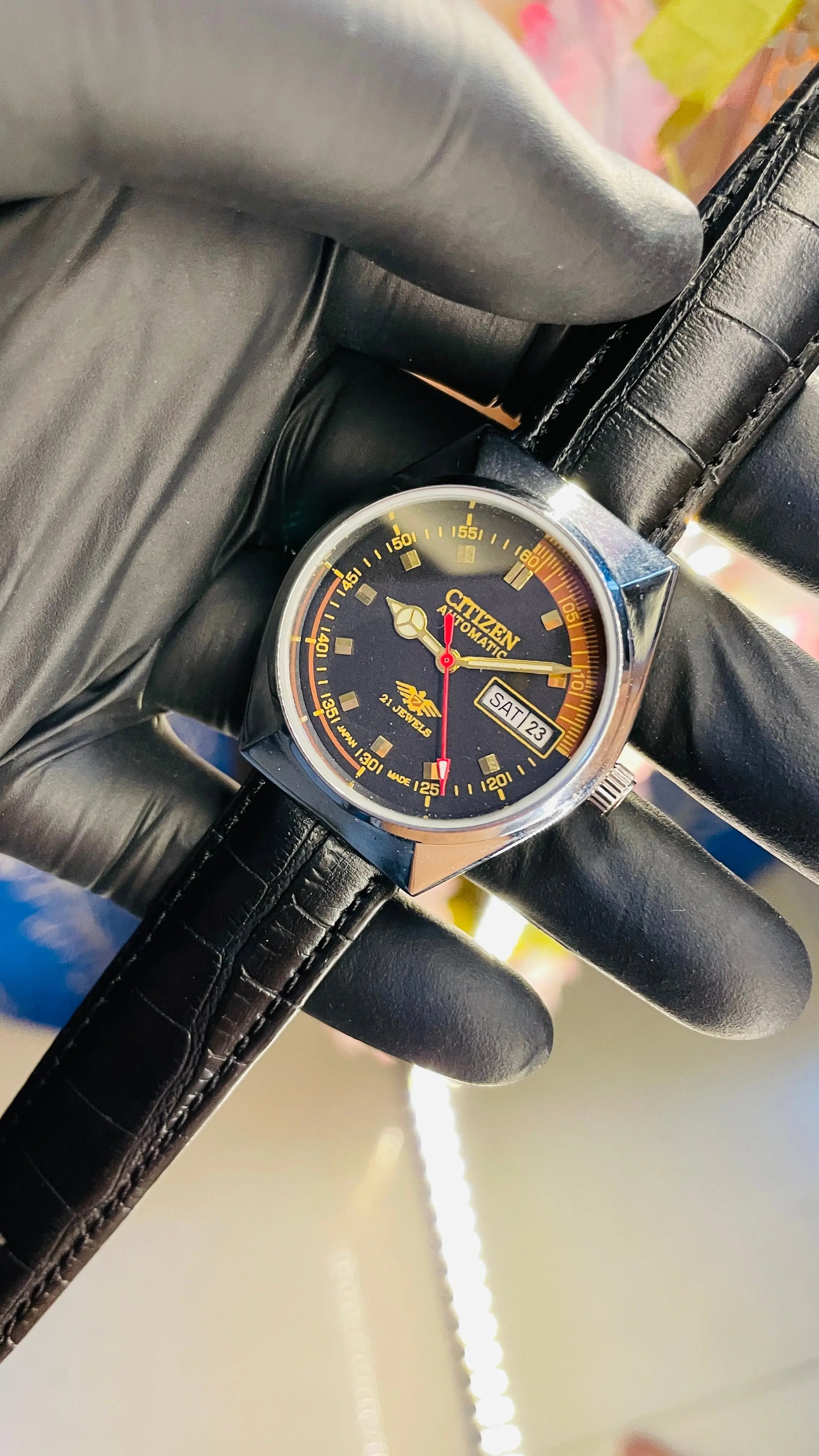 Citizen Automatic Vintage Watch – 8200 Movement | Refurbished Japan-Made Classic National Watches