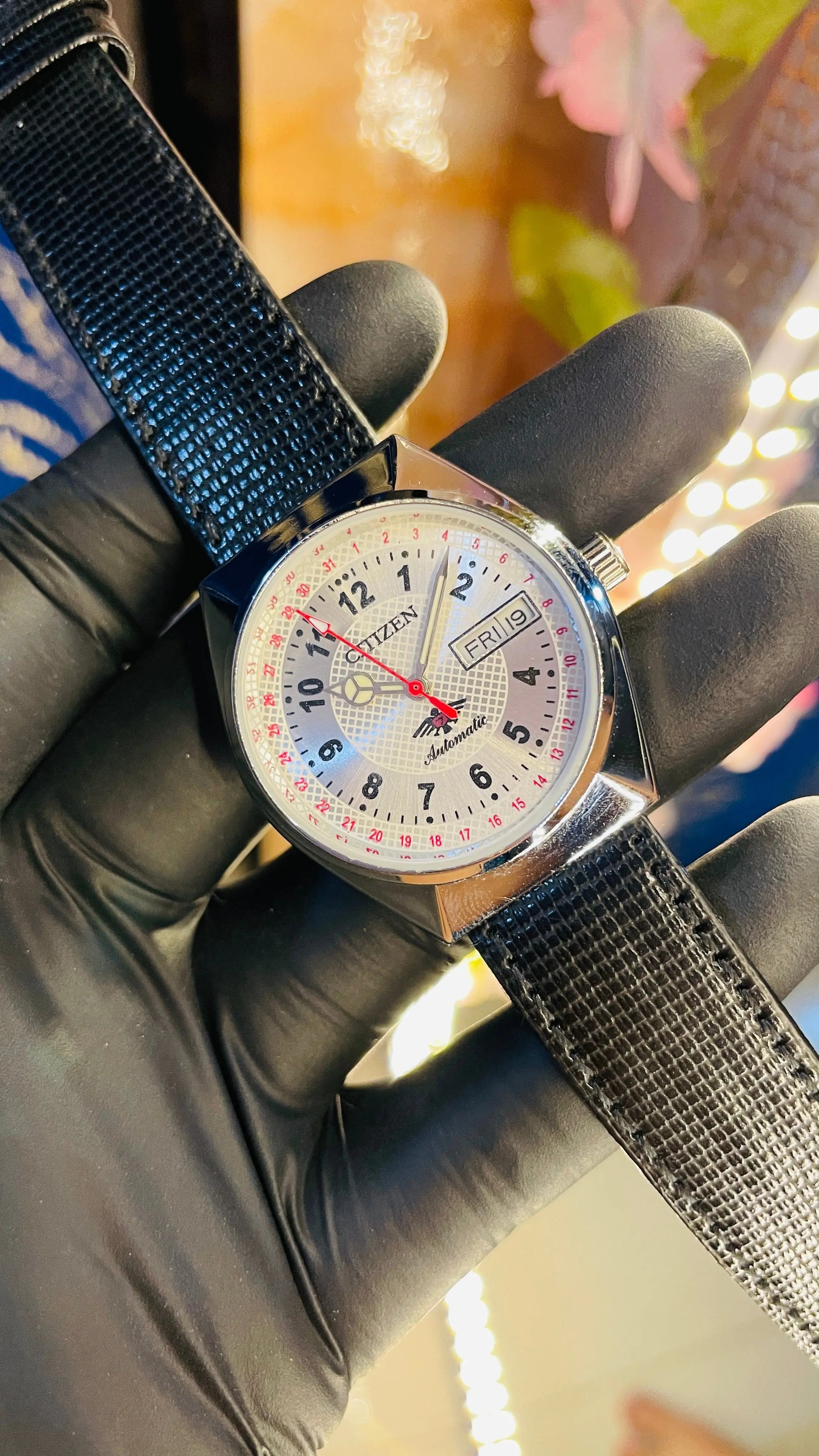 Citizen Automatic Vintage Watch – 8200 Movement | Refurbished Japan-Made Classic National Watches