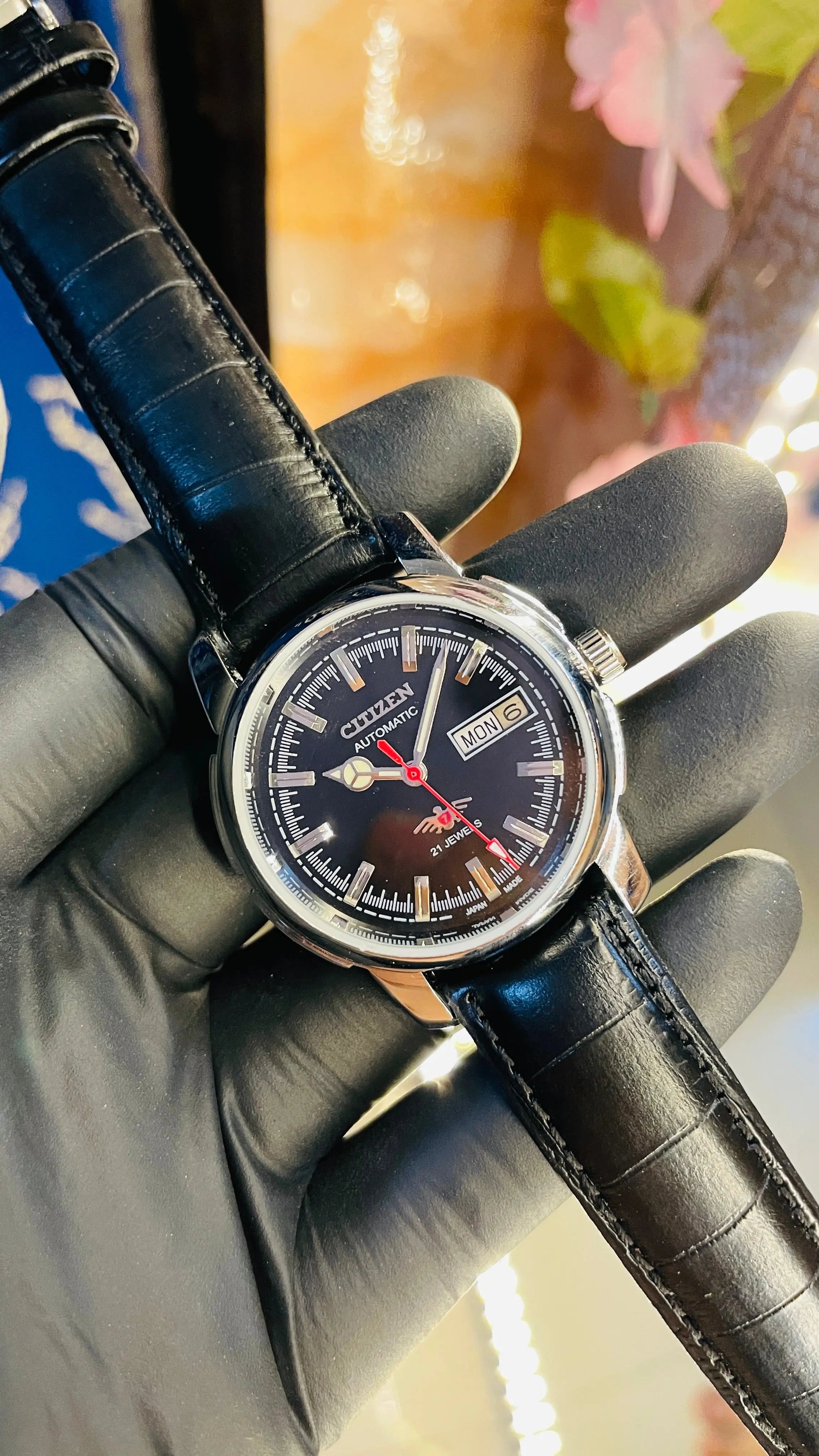 Citizen Automatic Vintage Watch – 8200 Movement | Refurbished Japan-Made Classic National Watches