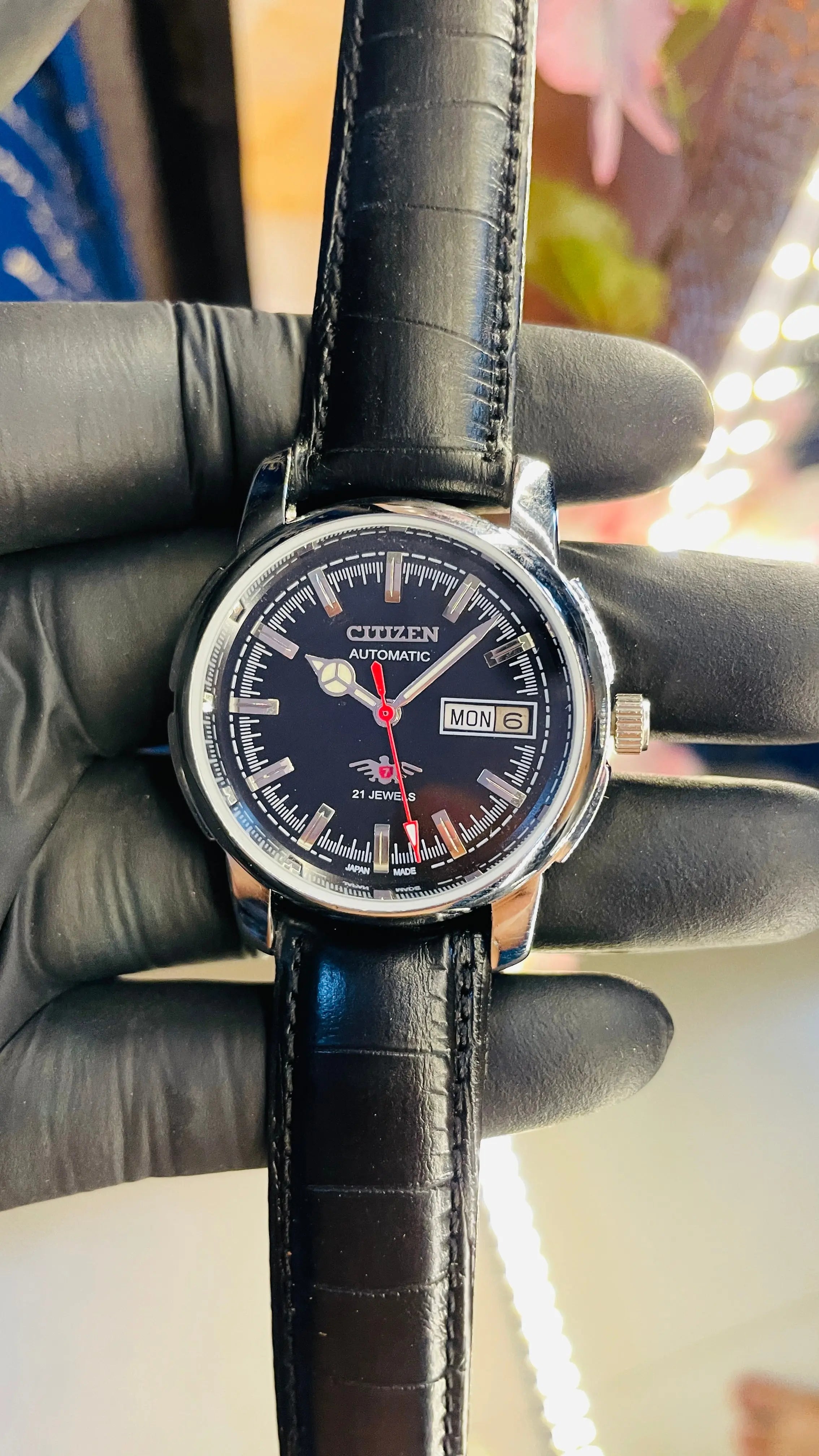 Citizen Automatic Vintage Watch – 8200 Movement | Refurbished Japan-Made Classic National Watches