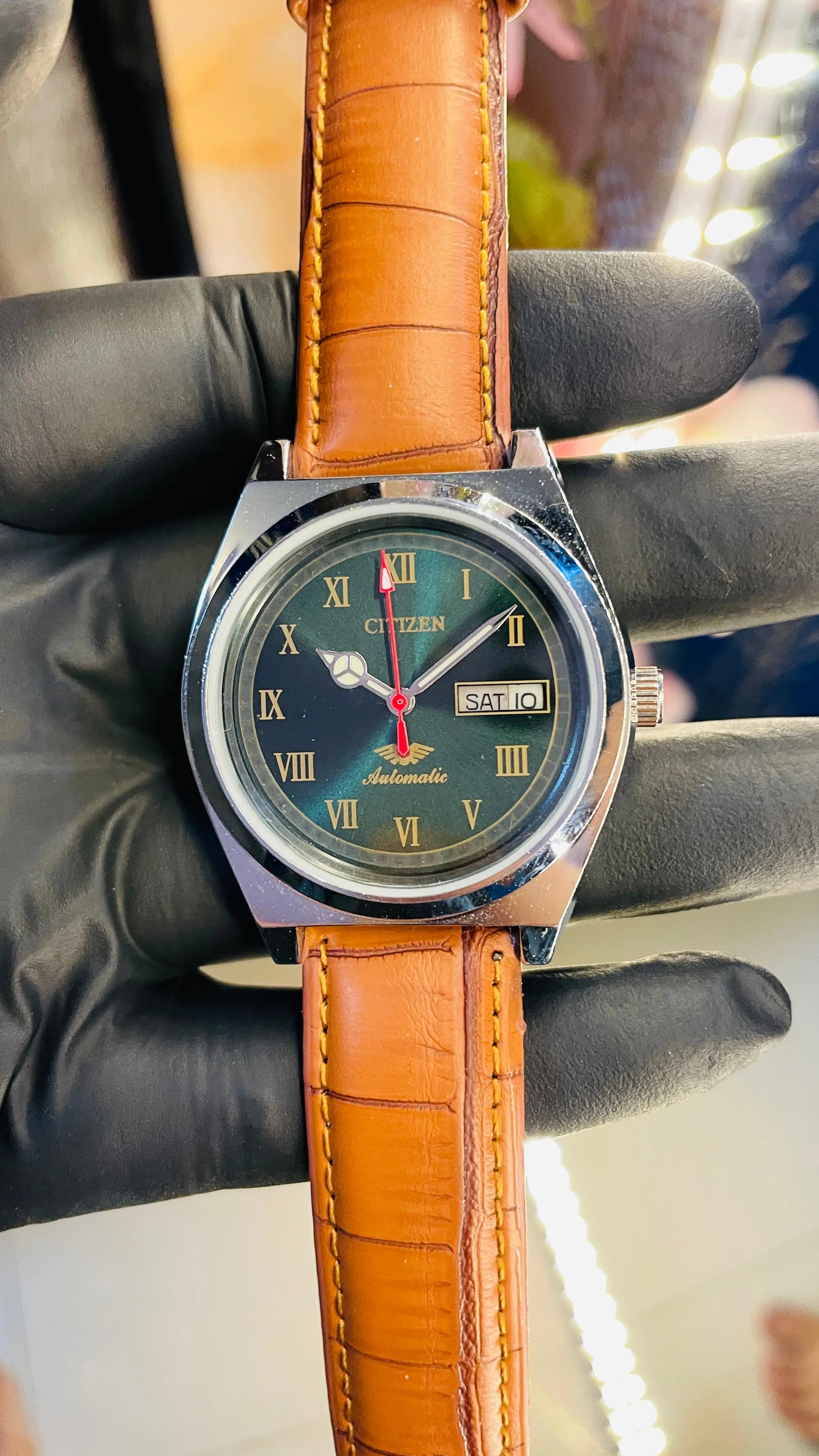 Citizen Automatic Vintage Watch – 8200 Movement | Refurbished Japan-Made Classic National Watches