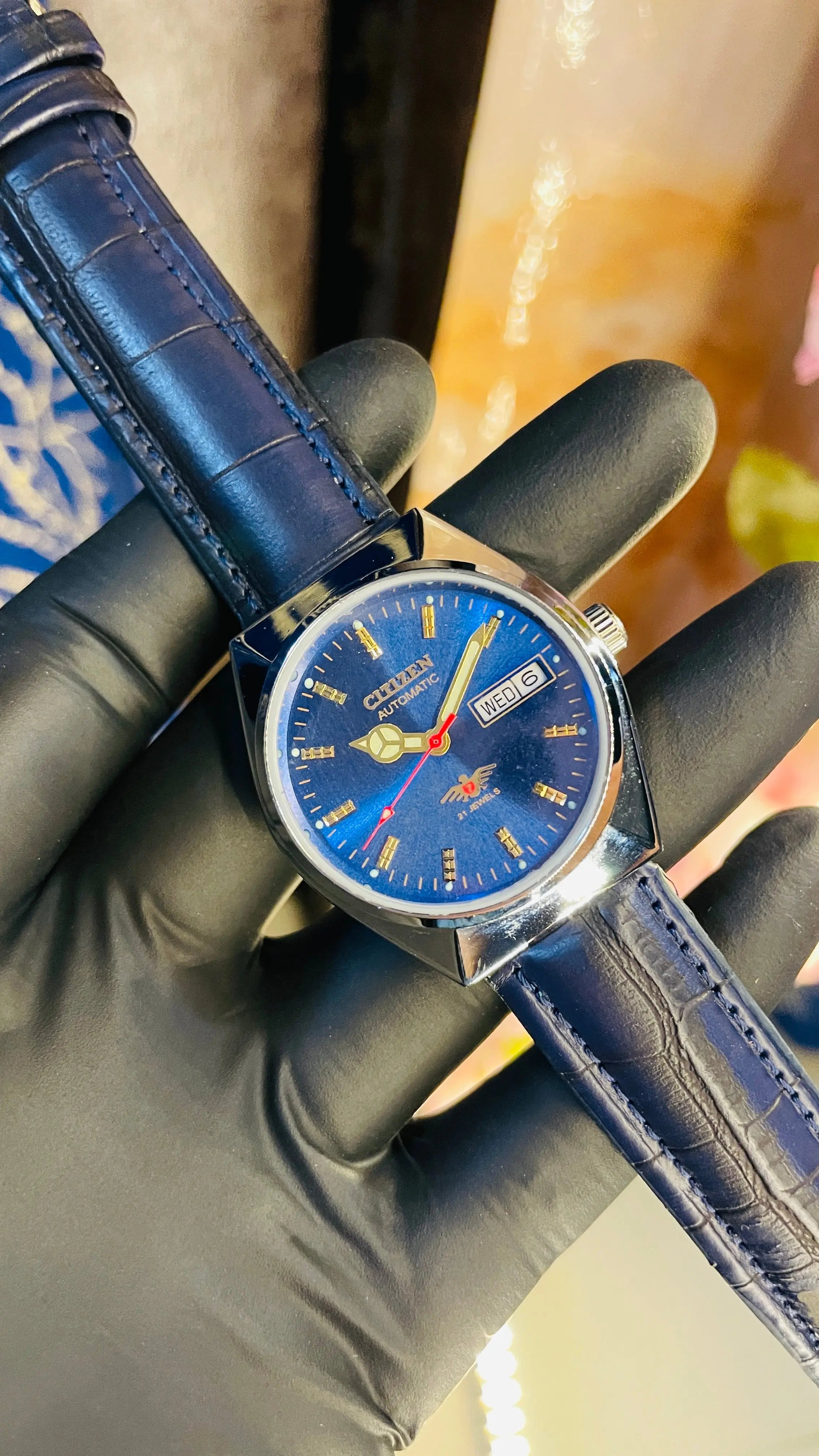 Citizen Automatic Vintage Watch – 8200 Movement | Refurbished Japan-Made Classic National Watches