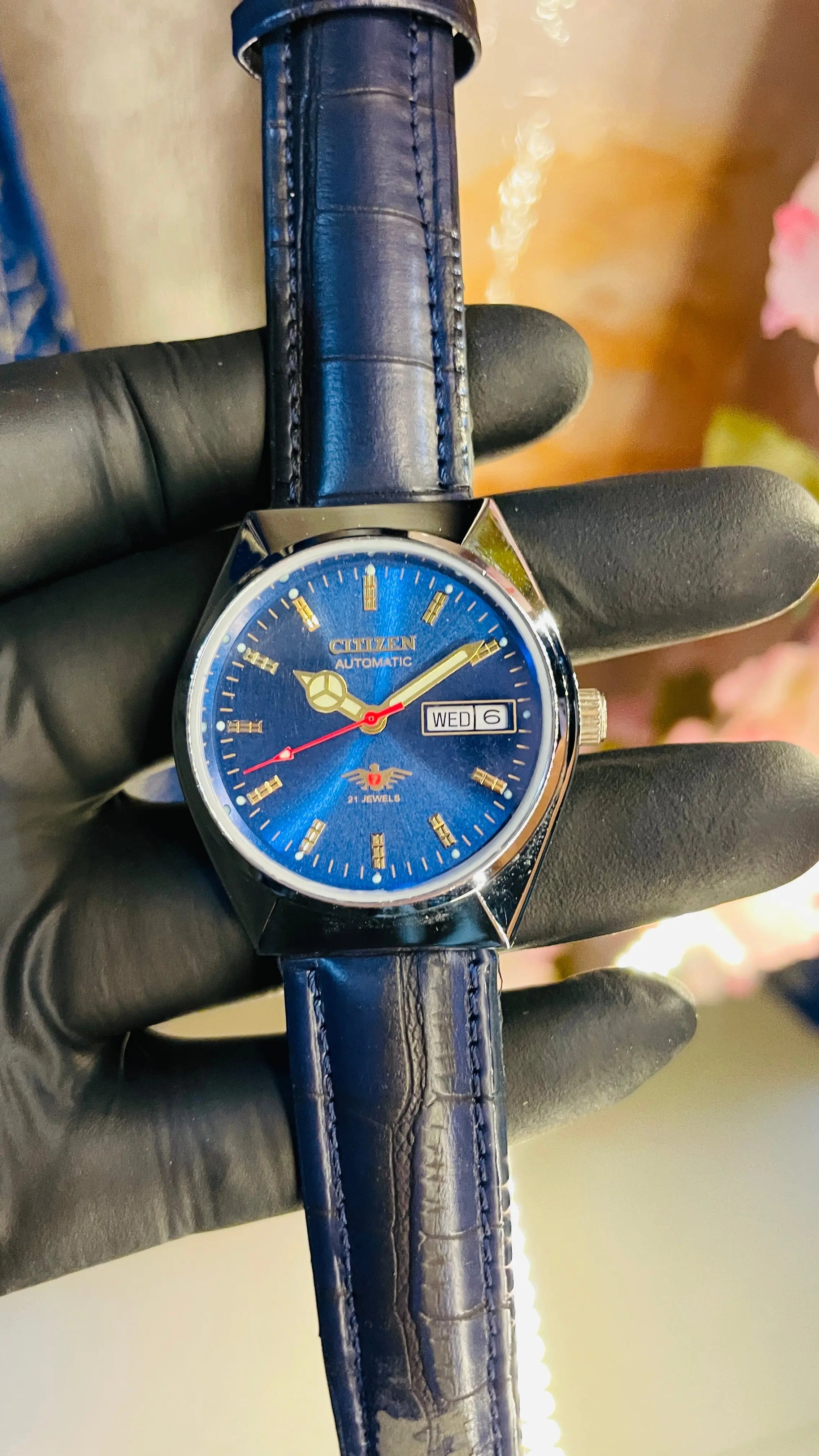 Citizen Automatic Vintage Watch – 8200 Movement | Refurbished Japan-Made Classic National Watches