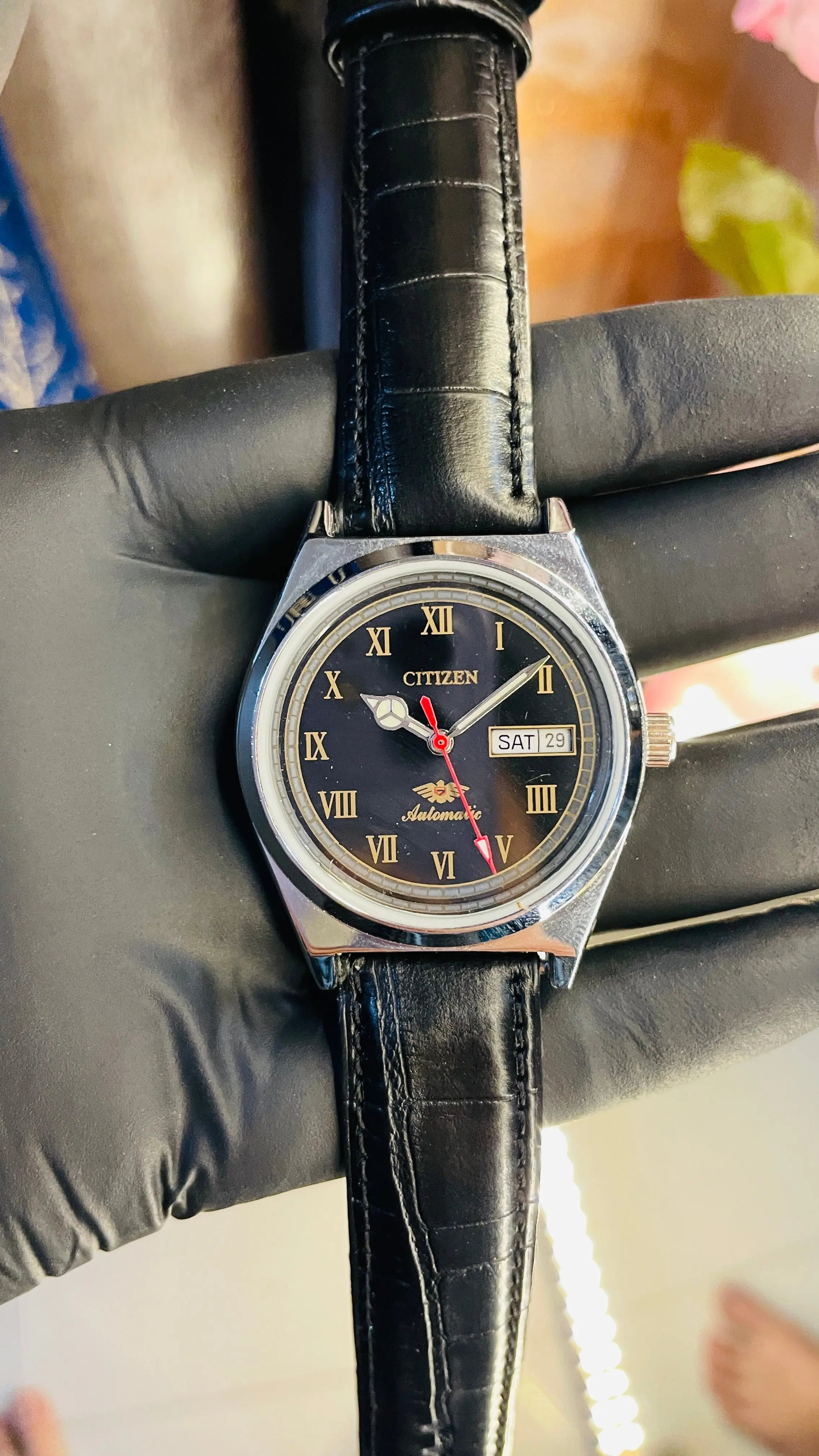 Citizen Automatic Vintage Watch – 8200 Movement | Refurbished Japan-Made Classic National Watches