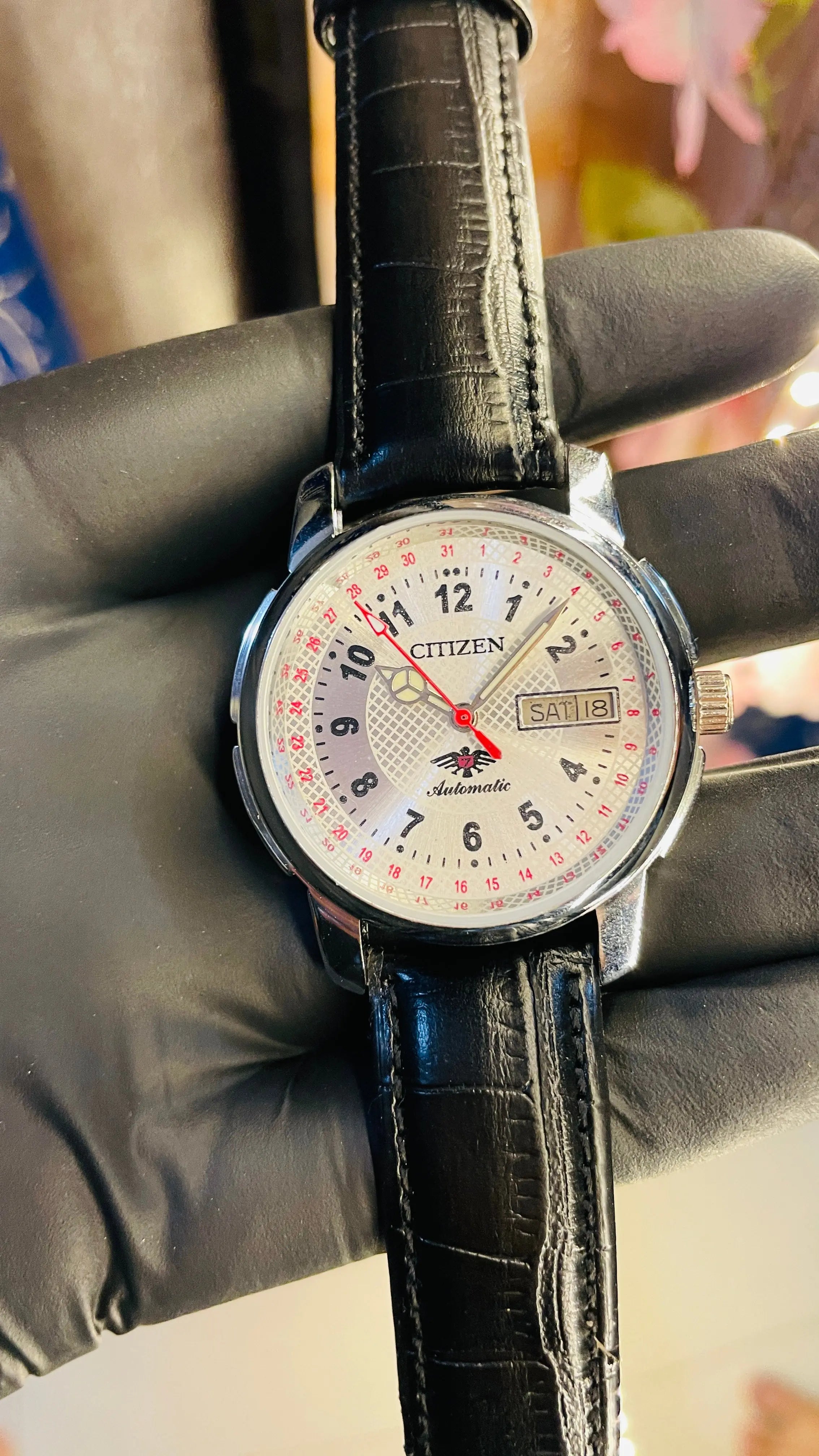 Citizen Automatic Vintage Watch – 8200 Movement | Refurbished Japan-Made Classic National Watches