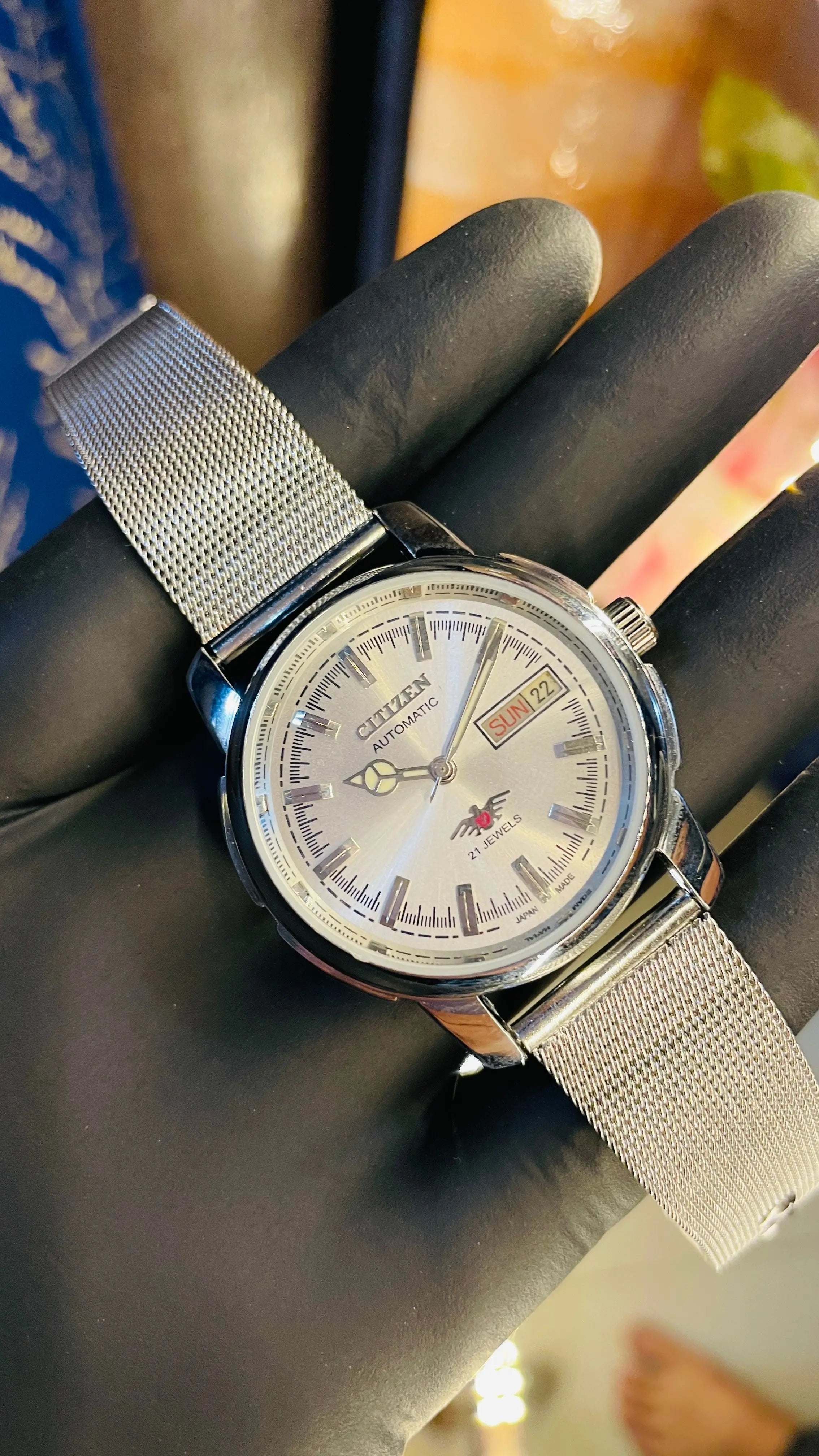 Citizen Automatic Vintage Watch – 8200 Movement | Refurbished Japan-Made Classic National Watches