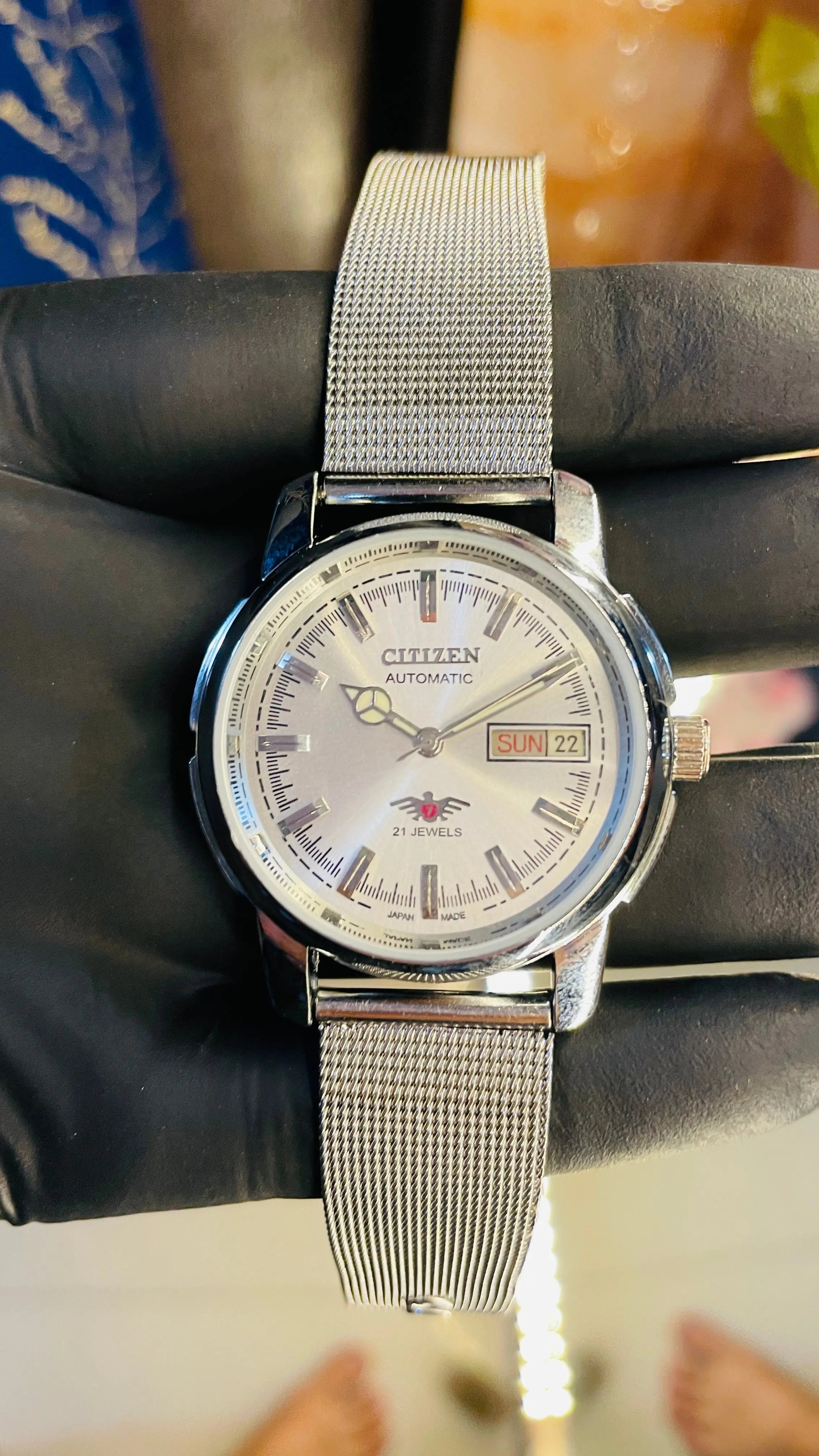 Citizen Automatic Vintage Watch – 8200 Movement | Refurbished Japan-Made Classic National Watches