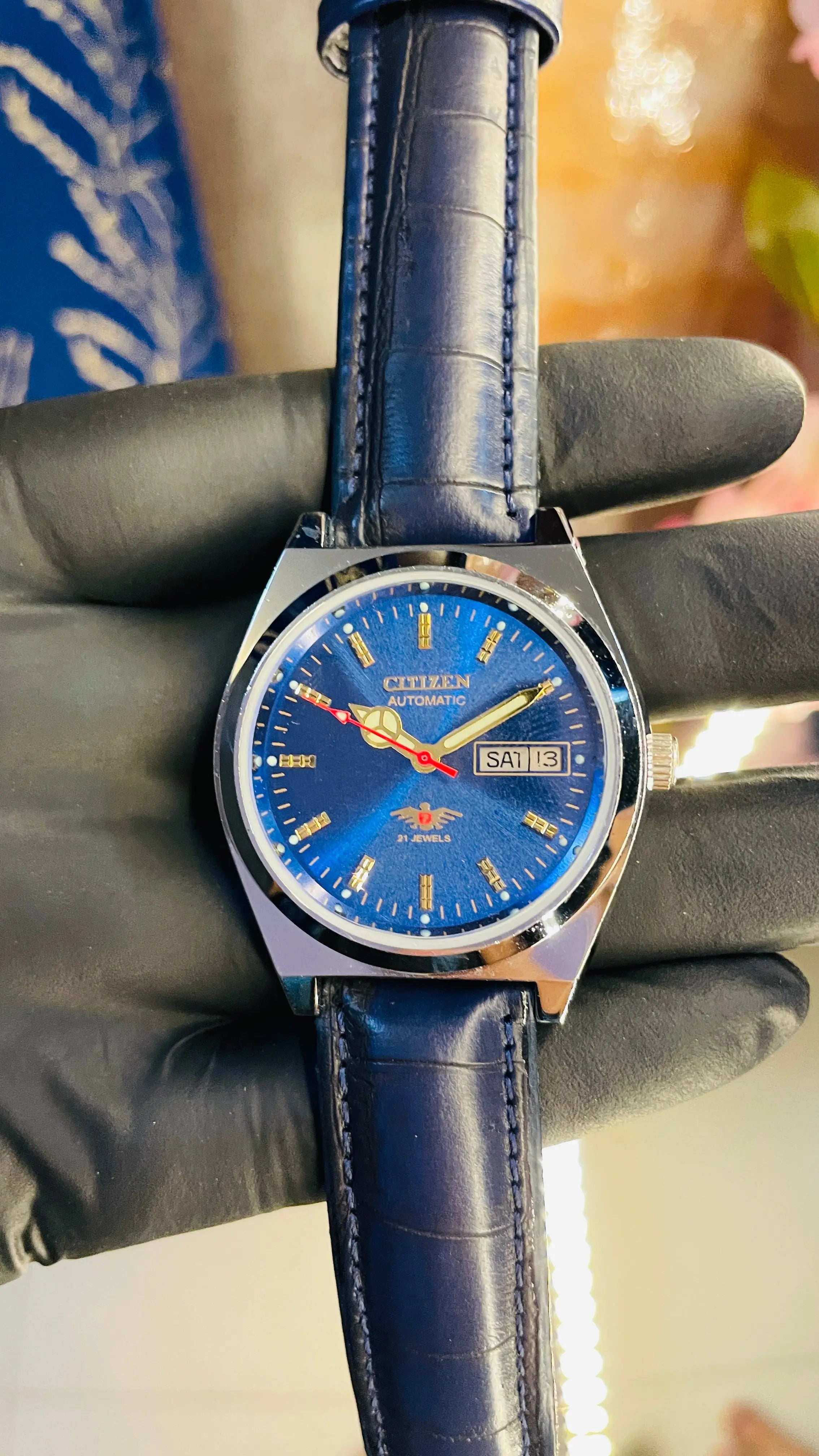 Citizen Automatic Vintage Watch – 8200 Movement | Refurbished Japan-Made Classic National Watches