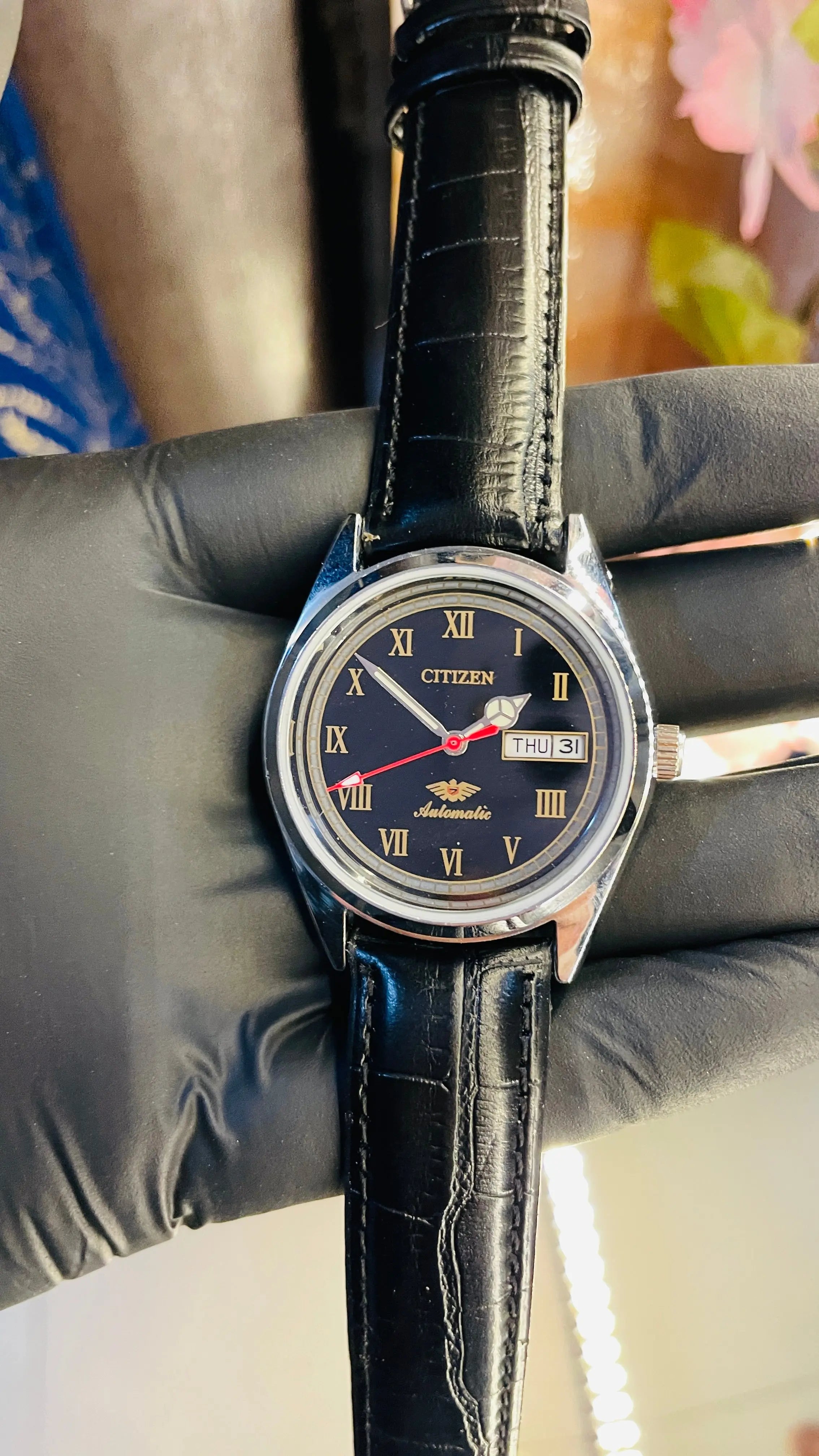 Citizen Automatic Vintage Watch – 8200 Movement | Refurbished Japan-Made Classic National Watches