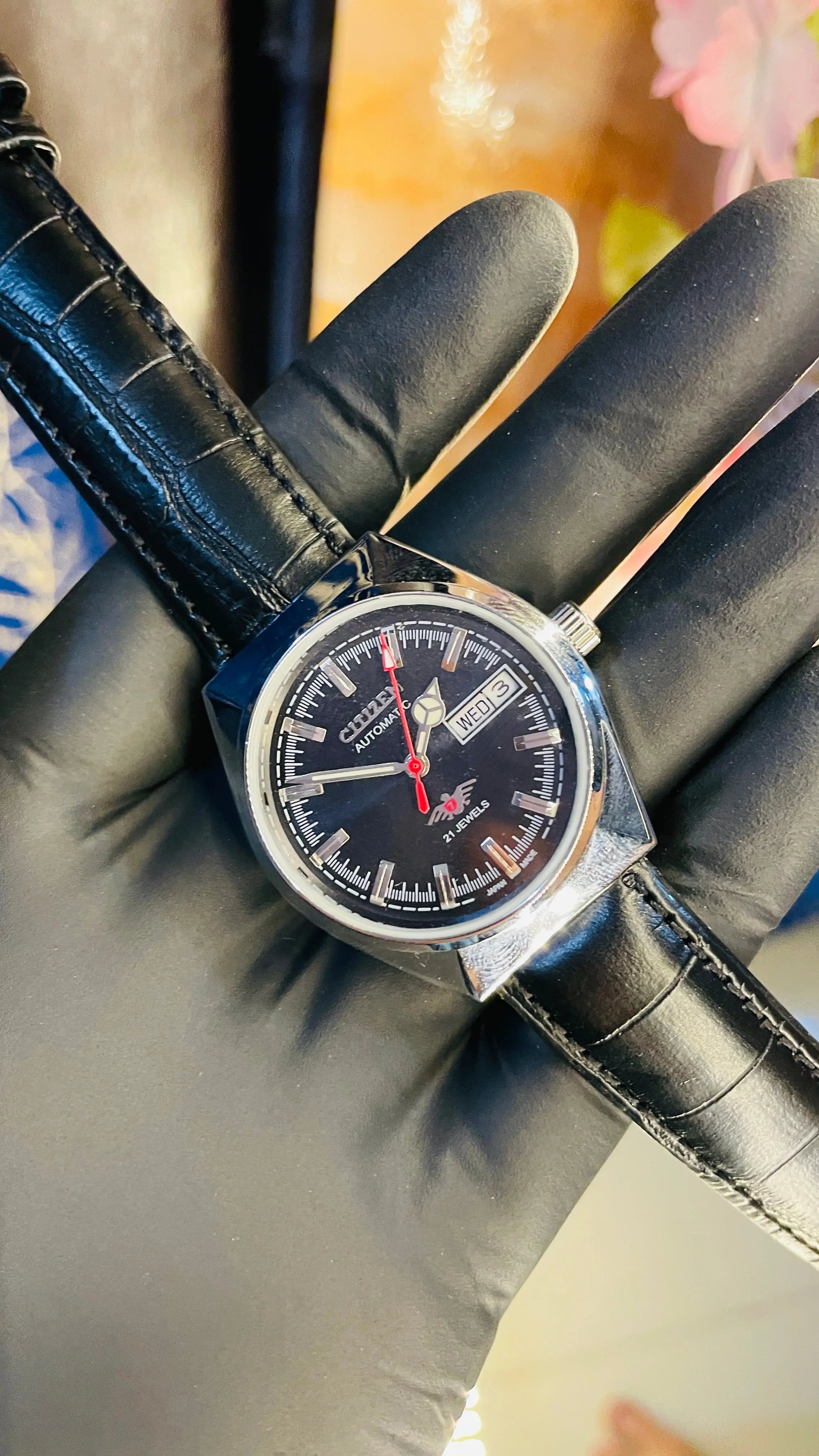 Citizen Automatic Vintage Watch – 8200 Movement | Refurbished Japan-Made Classic National Watches