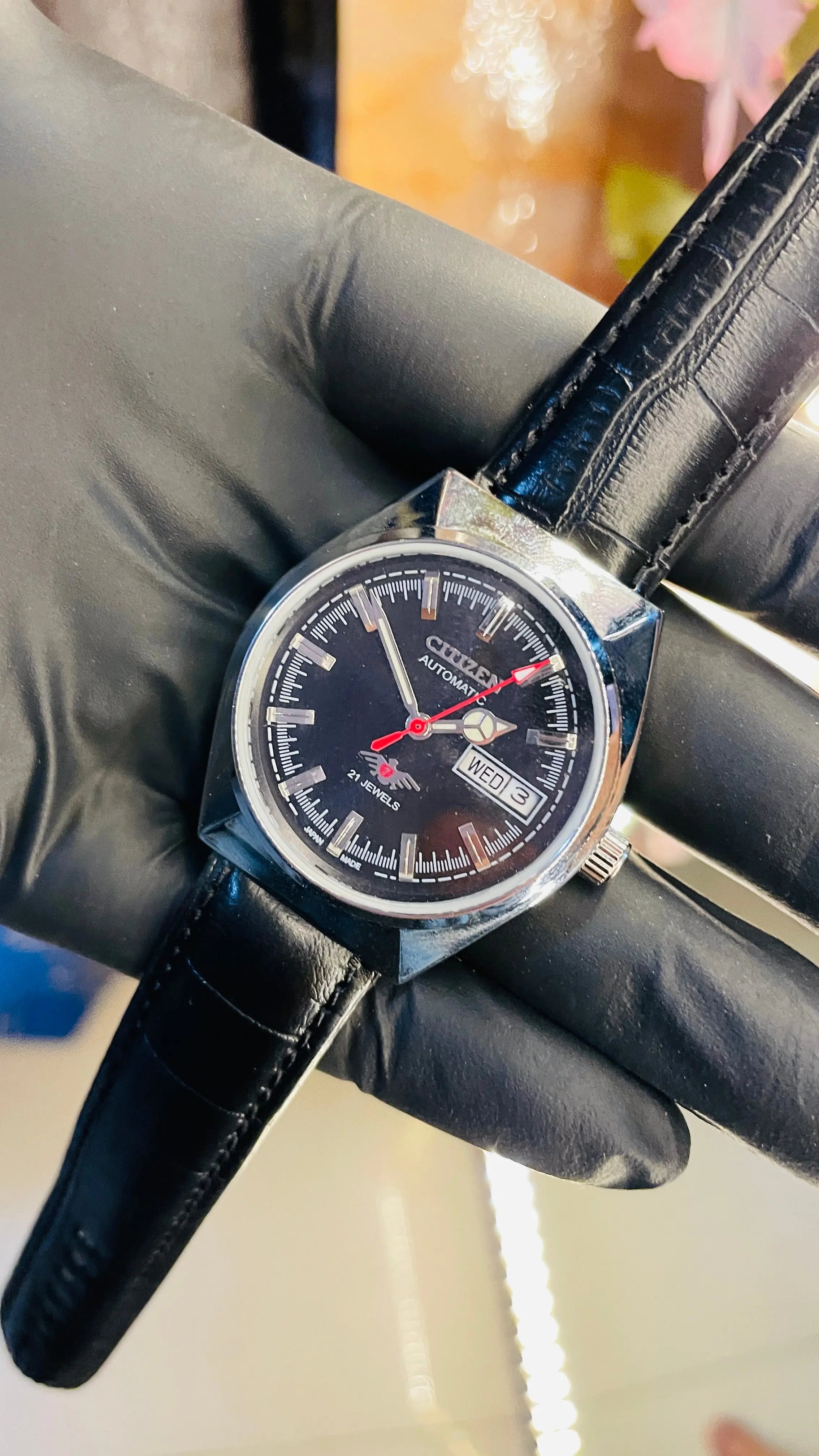 Citizen Automatic Vintage Watch – 8200 Movement | Refurbished Japan-Made Classic National Watches